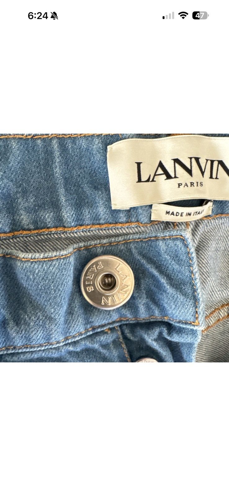 Lanvin Lanvin paris jeans Size US 30 / EU 46 - 4 Thumbnail