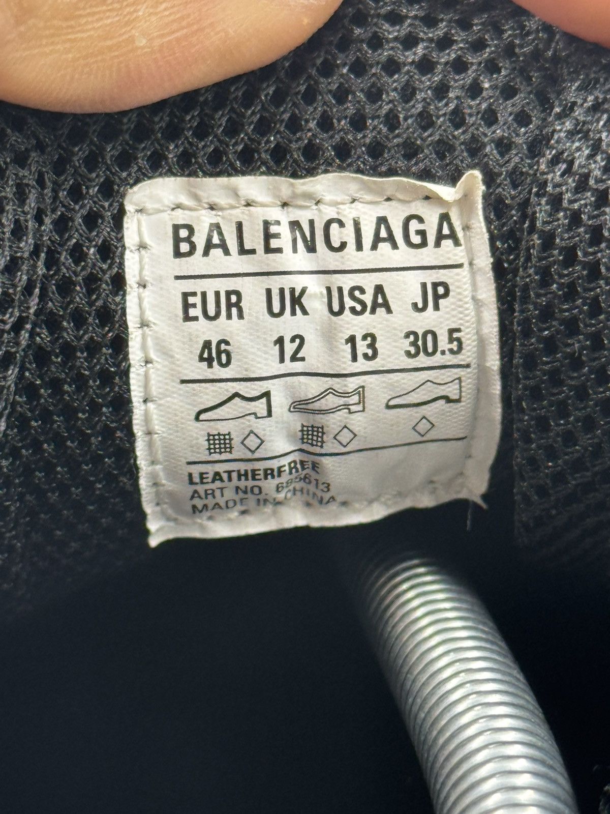 Balenciaga Size 46eu/13us Balenciaga Defender Black Size US 13 / EU 46 - 8 Thumbnail