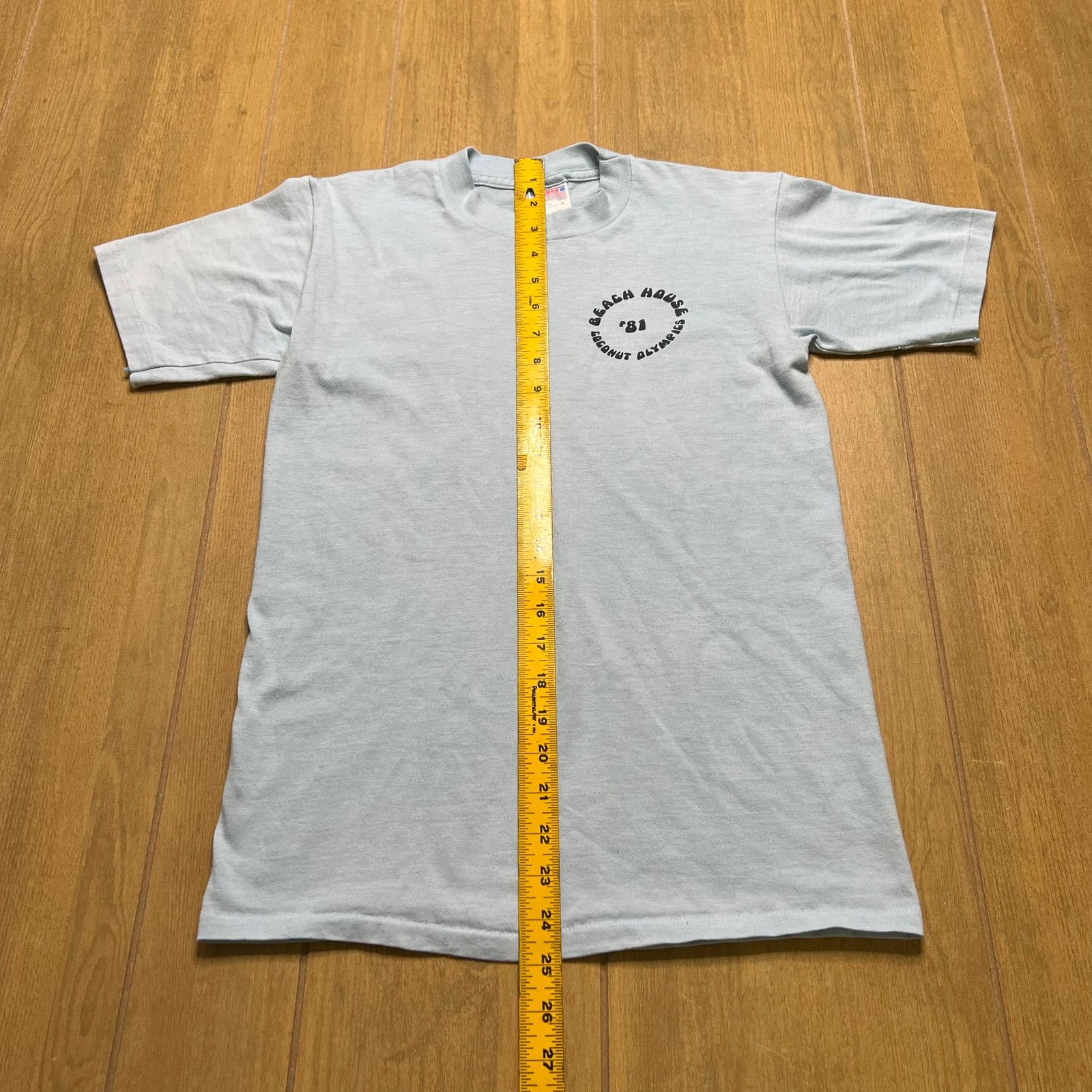 Vintage Vintage 80s Beach House ’81 Coconut Olympics T Shirt USA M Size US M / EU 48-50 / 2 - 6 Thumbnail