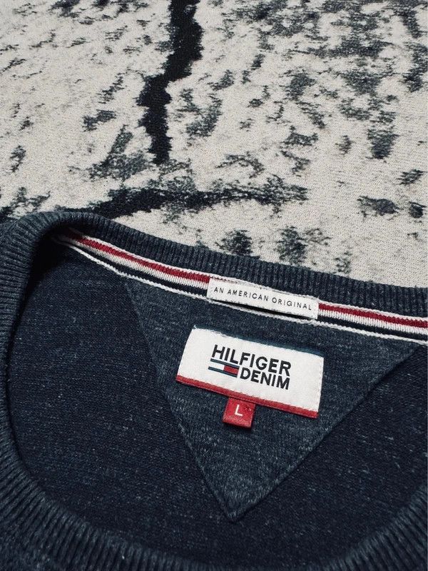 Tommy Hilfiger Tommy Hilfiger sweater navy blue L Size US L / EU 52-54 / 3 - 4 Thumbnail