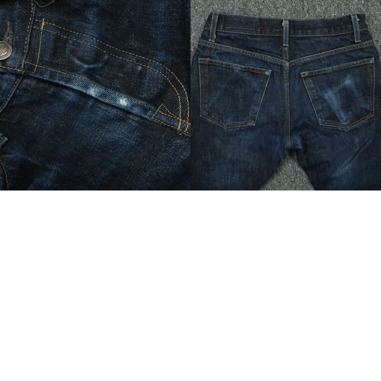 Imogene + Willie Imogene And Willie Barton Jeans Slim Straight 5-Pocket Denim Mens 29x29 Blue XS? Size US 29 - 9 Thumbnail