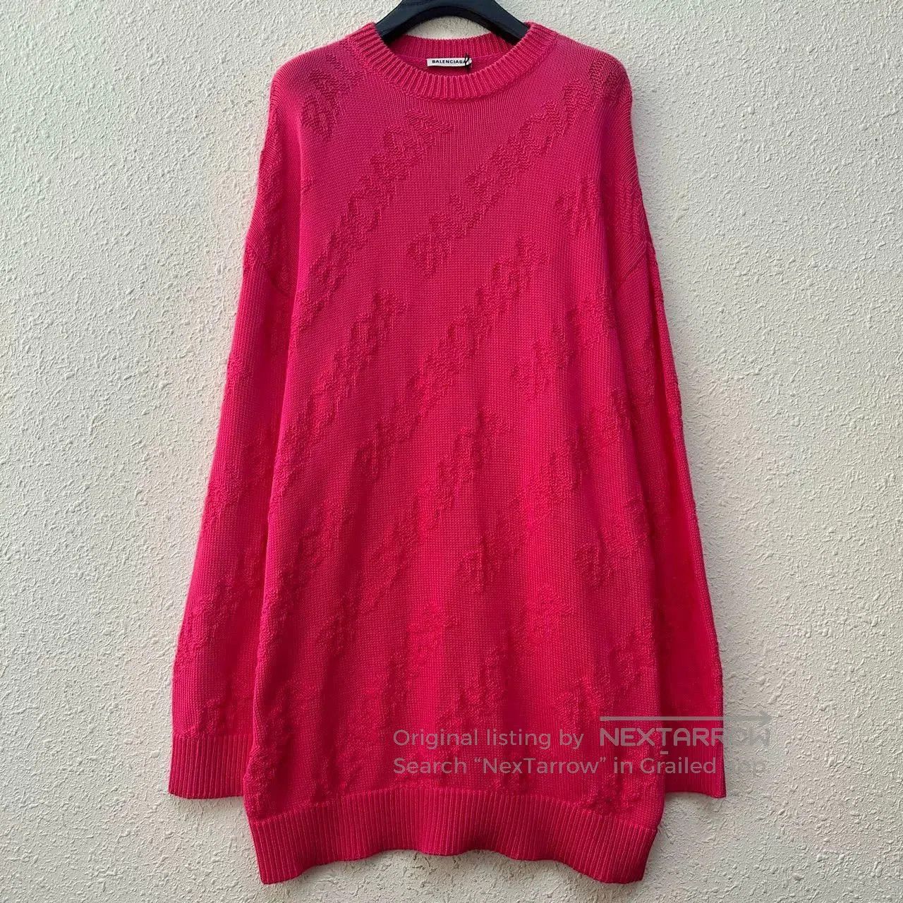 Balenciaga balenciaga 3d printed logo sweater. Size S / US 4 / IT 40 - 1 Thumbnail