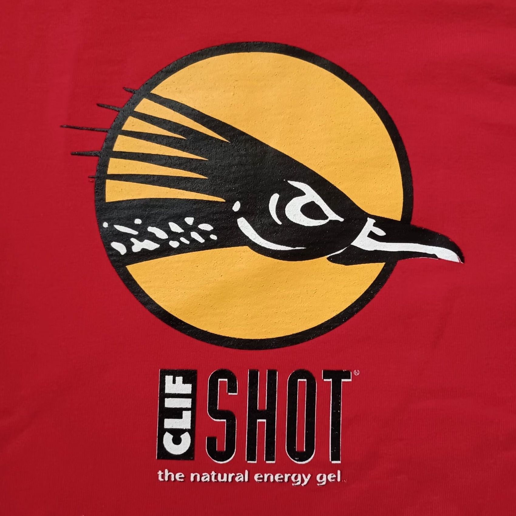 Fruit Of The Loom Clif Shot T Shirt Mens L Red The Natural Energy Gel Logo Two Sided Short Sleeve Shirt Men Red Nike Size US L / EU 52-54 / 3 - 2 Thumbnail