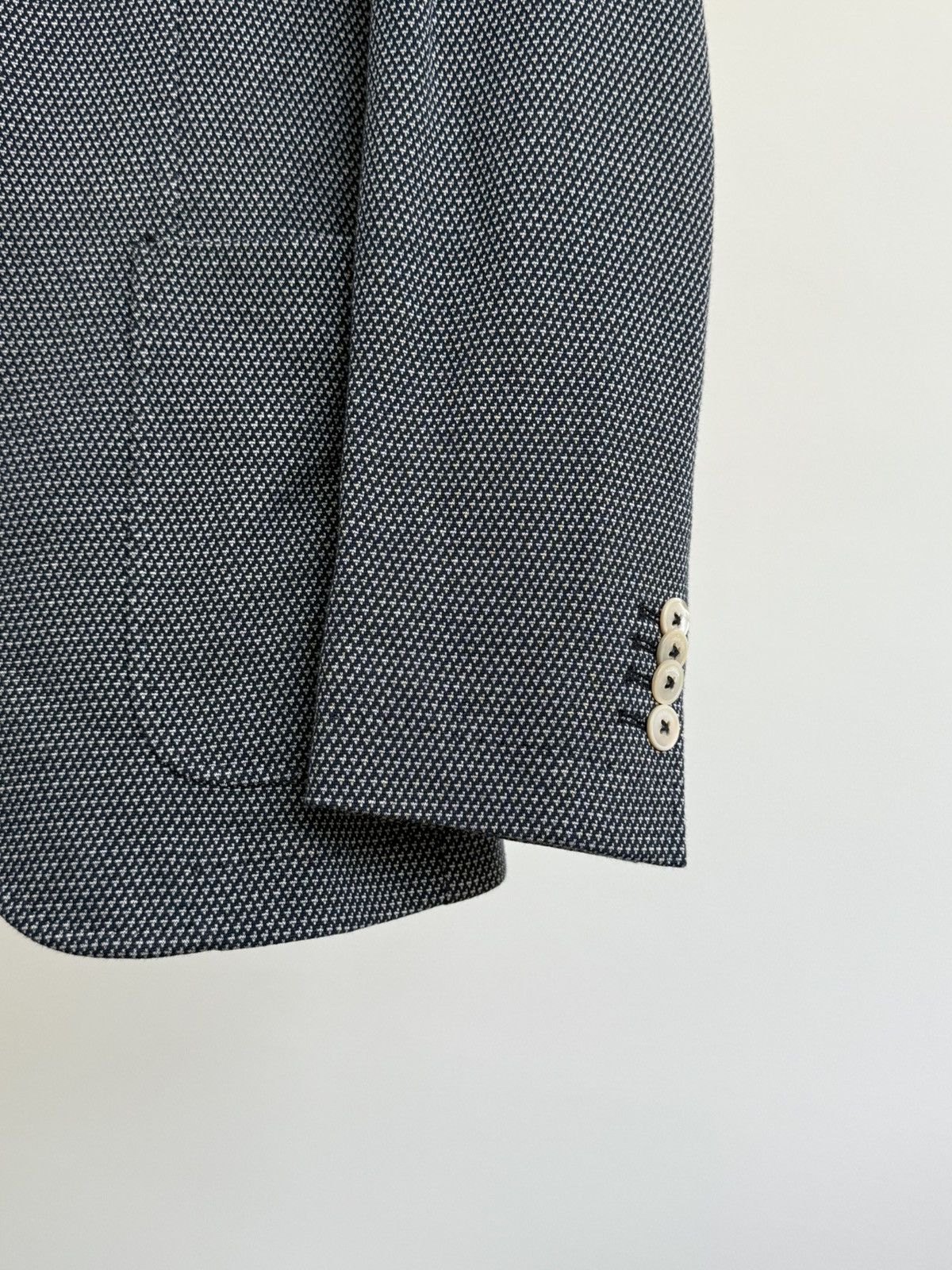 Paoloni Paoloni Jersey Birdeye Blazer Jacket Size 50 Size 40R - 5 Thumbnail
