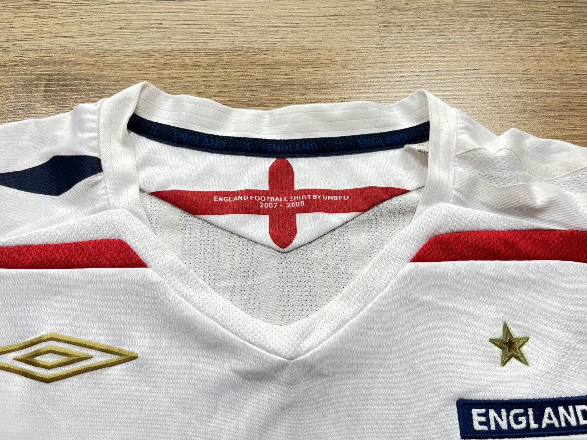 Umbro England 2007-2009 Home Shirt Umbro Soccer Jersey Size 3XL Size US XXL / EU 58 / 5 - 11 Thumbnail