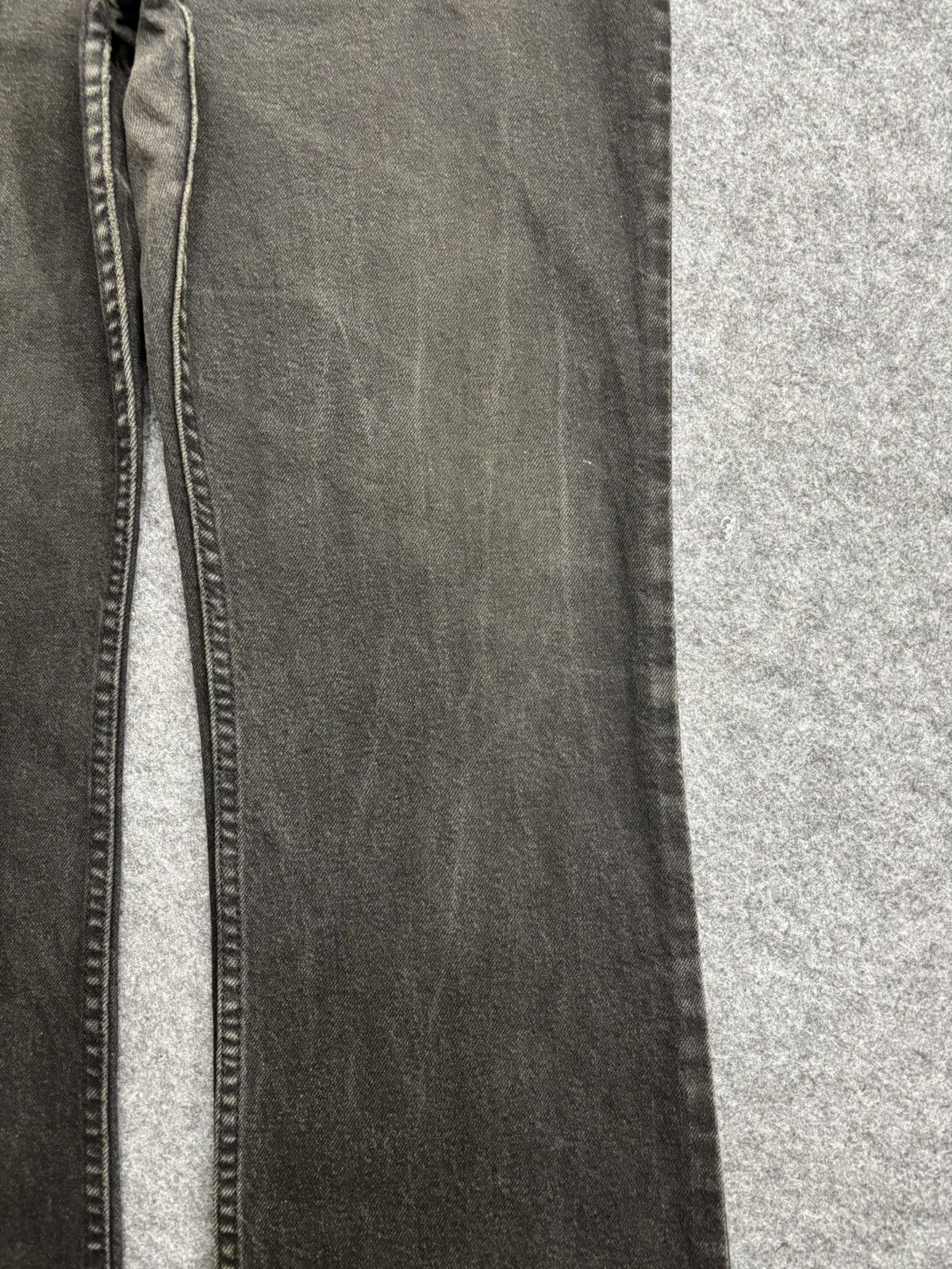 Levi's 💥Vintage Flare💥Levis 517 Flare Superblack Denim F609 Size US 32 / EU 48 - 6 Thumbnail