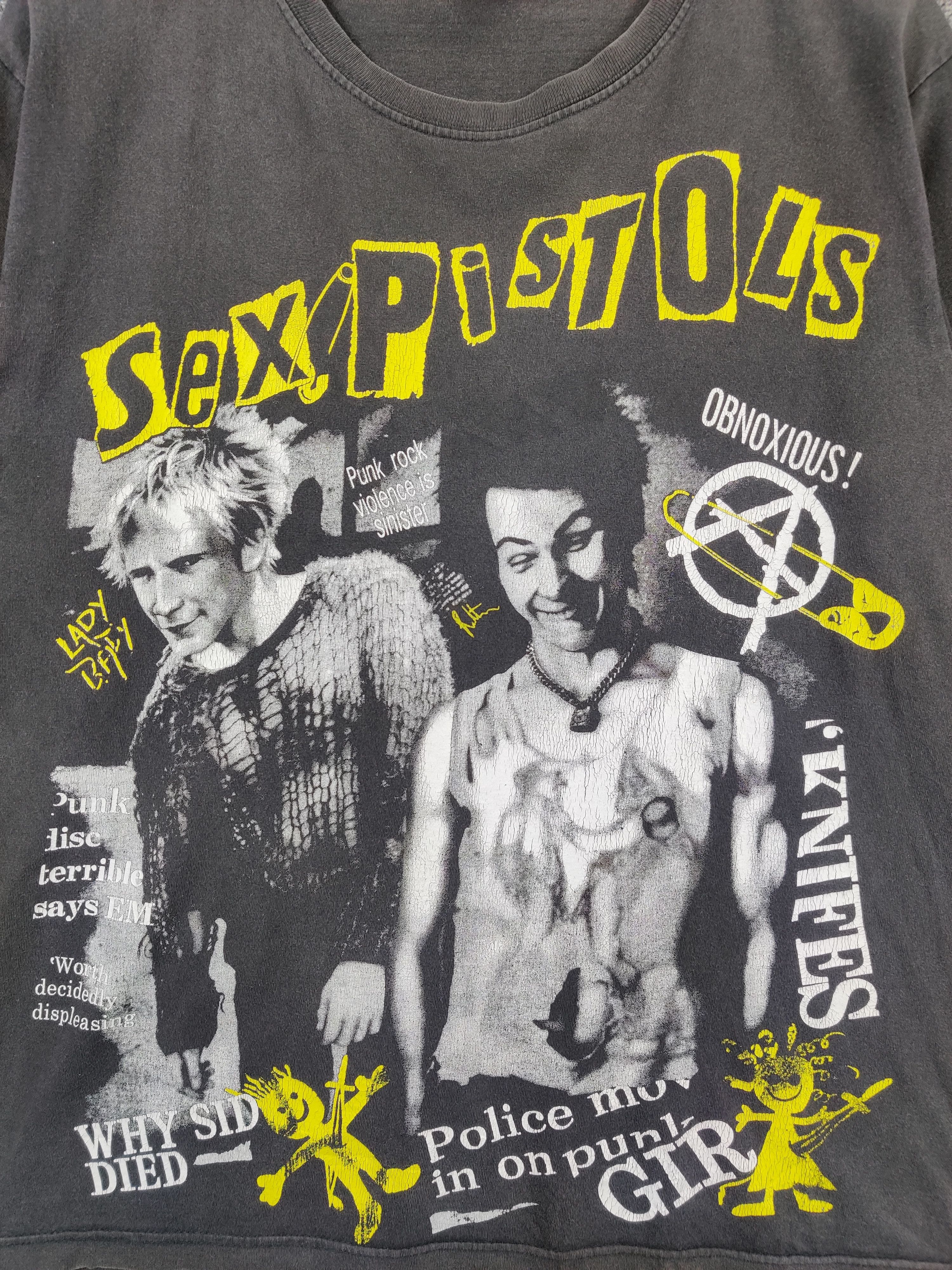 Band Tees Vintage Sex Pistols Punk Not Dead Rock Band Tee Size US L / EU 52-54 / 3 - 5 Thumbnail