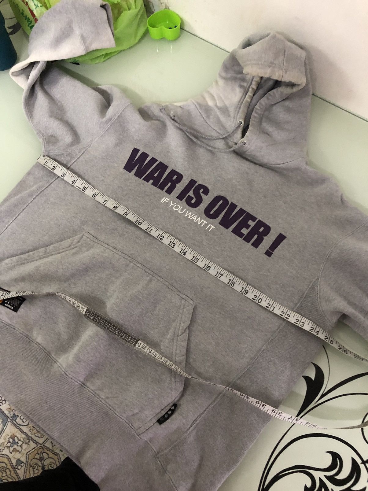 Band Tees Vintage War is Over John Lennon Faded Hoodie Size US L / EU 52-54 / 3 - 20 Thumbnail