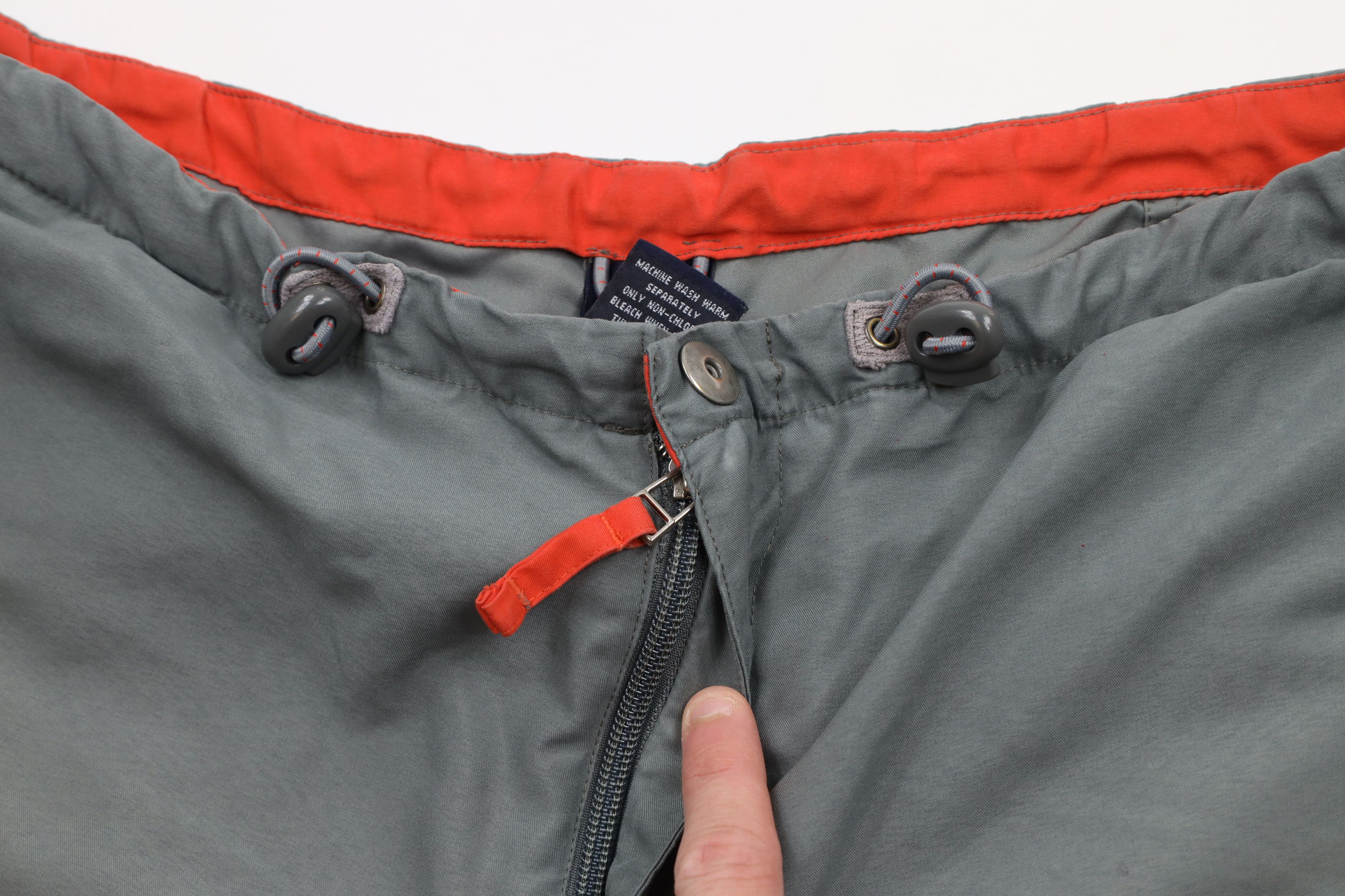 Gap × Vintage Vintage Gap Baggy Fit Microfiber Shorts Gray Polyester Size US 32 / EU 48 - 7 Thumbnail