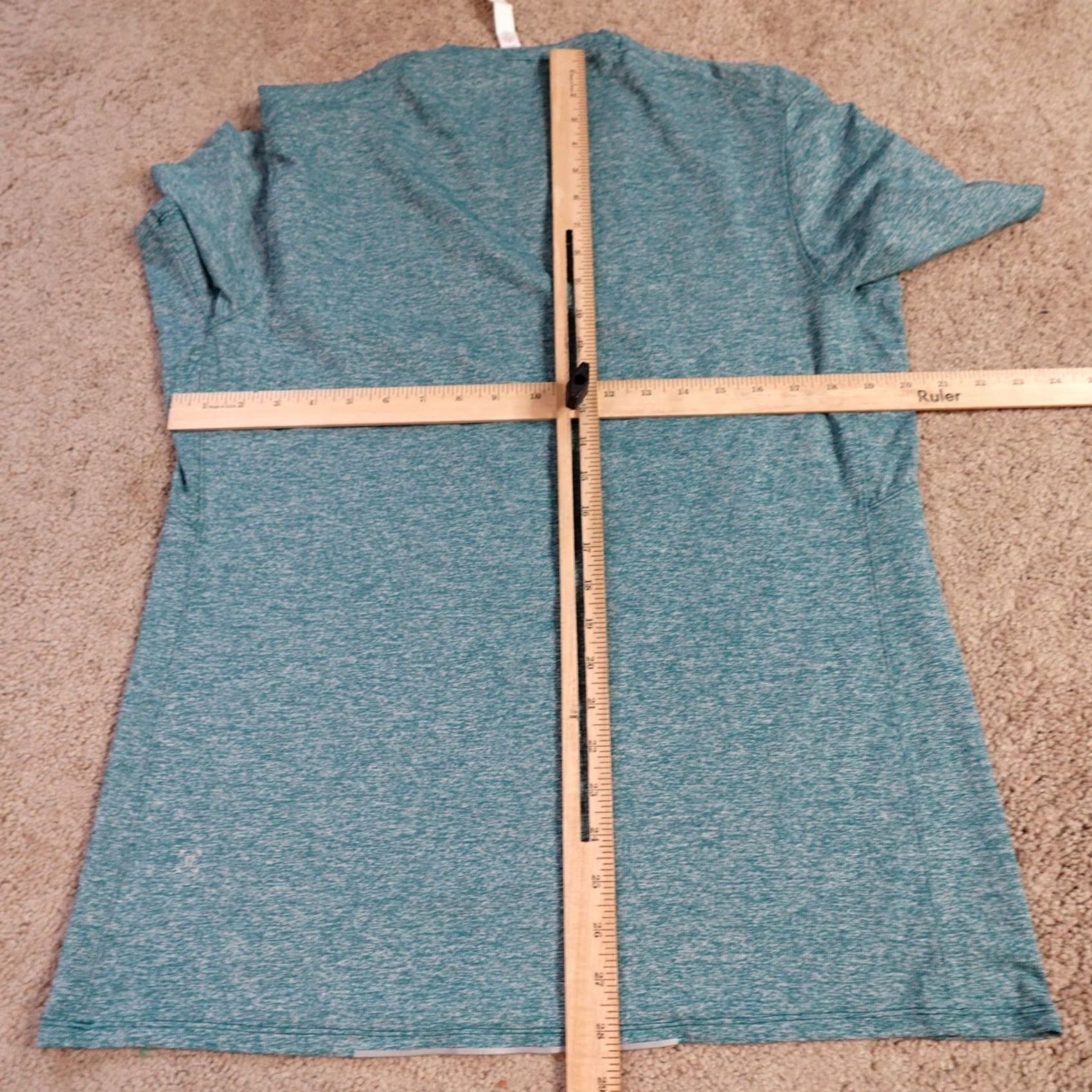 Lululemon Lululemon Shirt Blue Heather Crew Neck Drysense Athletic Regular Size L Men T-Shirt Short Sleeve Cotton Blend Blended Fabric Vintage No Size US L / EU 52-54 / 3 - 4 Thumbnail