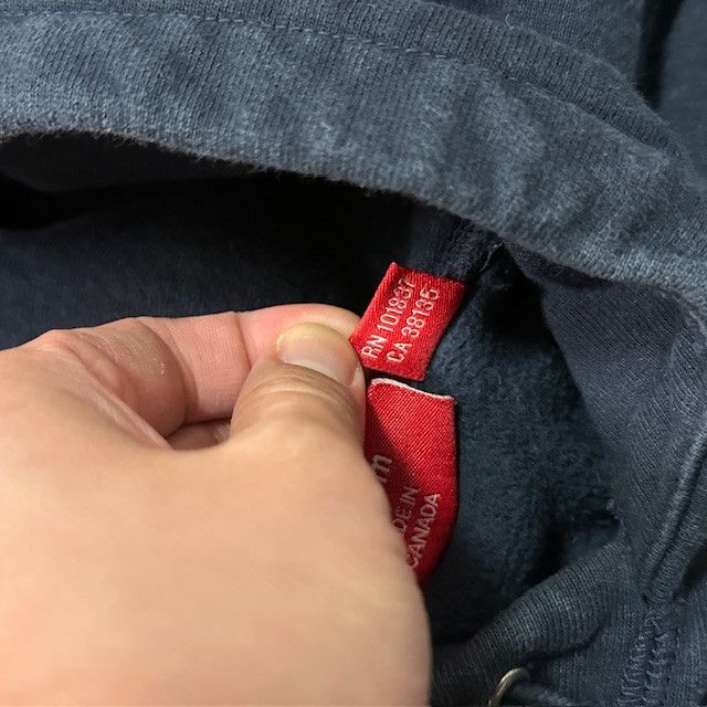 Supreme Supreme Delta Logo Hoodie FW19 Navy Blue Mens Size Medium Size US M / EU 48-50 / 2 - 9 Thumbnail