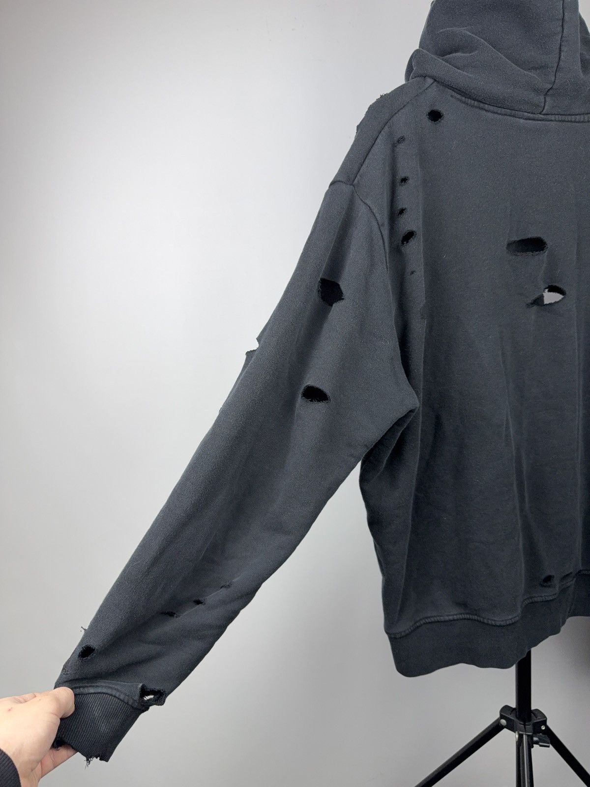 Von Dutch 00s Y2K Von Dutch Distressed Hoodie Y2K Grunge Destroyed Size US L / EU 52-54 / 3 - 16 Thumbnail