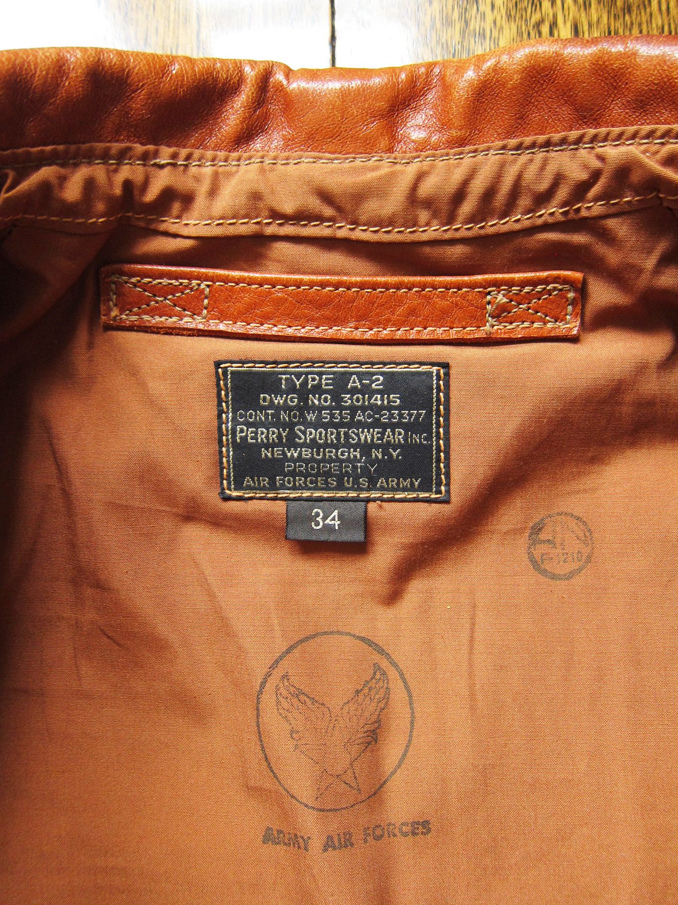 Buzz Rickson's Buzz Rickson’s / Horsehide Type A-2 Pilots Jacket Size XS 34 Size US XS / EU 42 / 0 - 5 Thumbnail