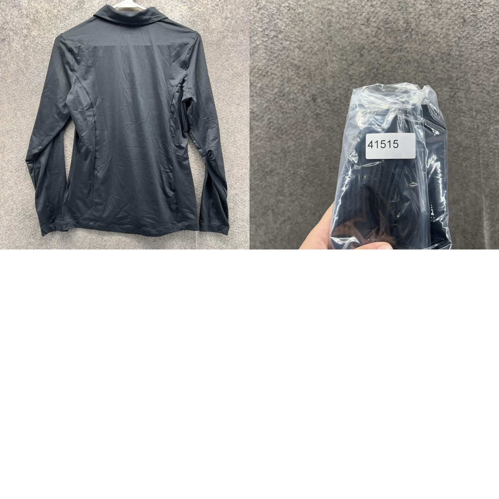 Nike Nike Golf Dri-FIT Polo Shirt Womens Small Black Long Sleeve Tour Performance Shirt Size S / US 4 / IT 40 - 8 Thumbnail