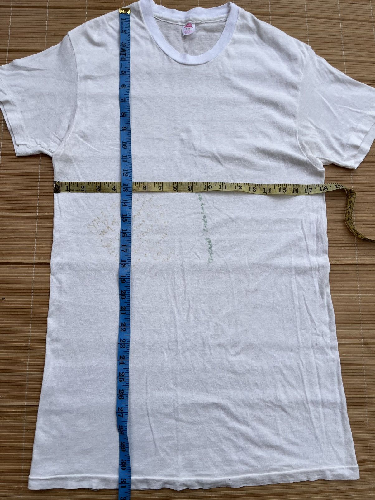 Vintage Vintage 60s Hanes blank tee Size US L / EU 52-54 / 3 - 7 Thumbnail