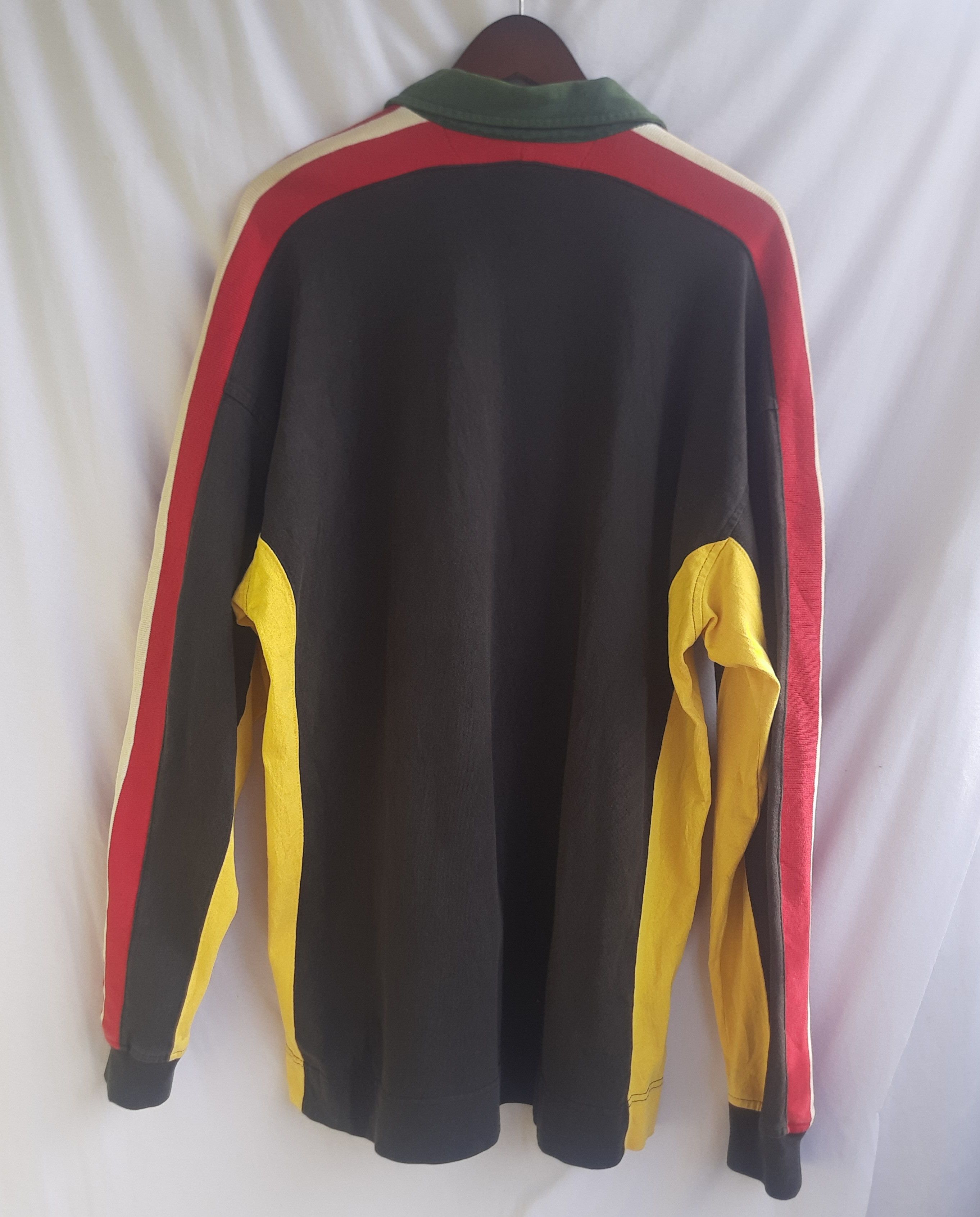 Tommy Hilfiger 90s TOMMY HILFIGER Rugby Heavy Polo Shirt Long Sleeve Size US XL / EU 56 / 4 - 2 Thumbnail