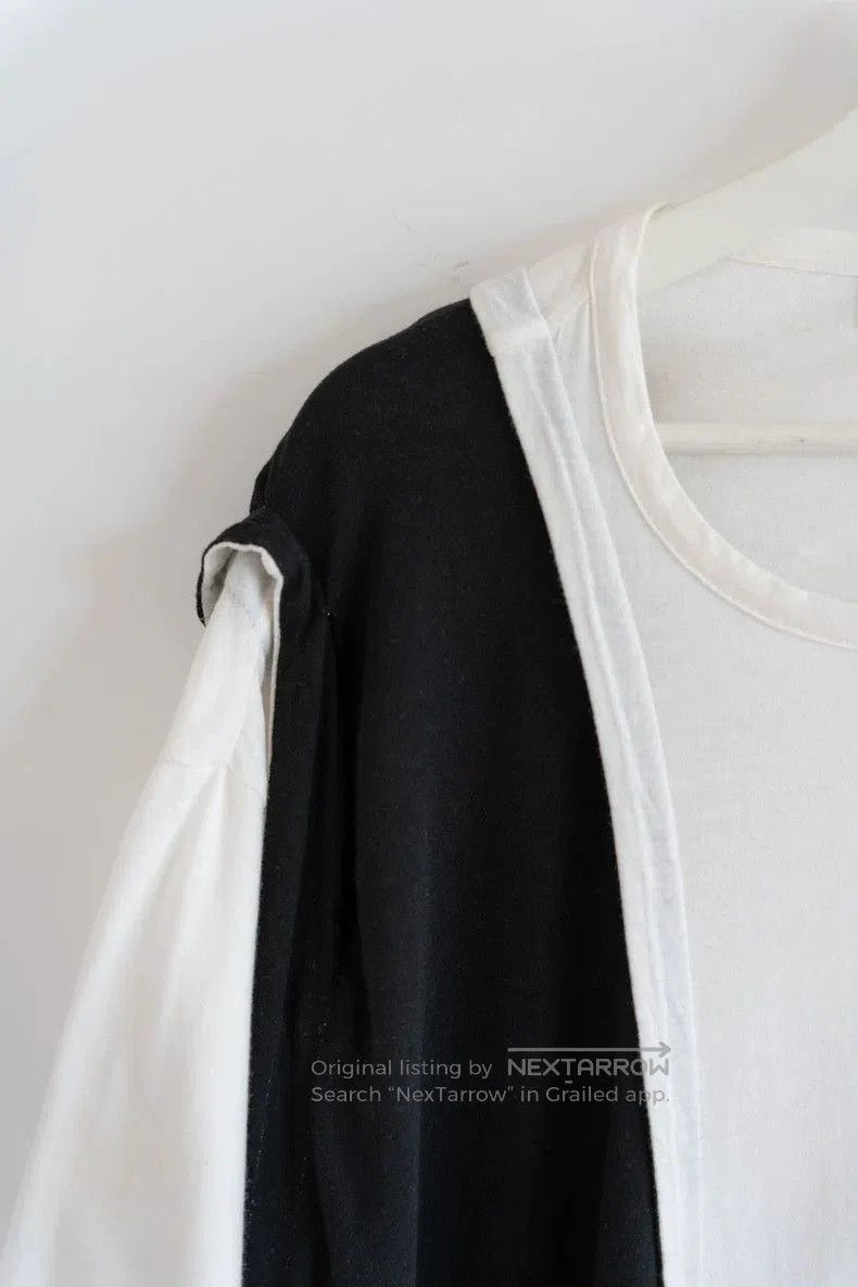 Yohji Yamamoto Yohji Yamamoto 15ss Black White Short Sleeve T-shirt Size US M / EU 48-50 / 2 - 3 Thumbnail