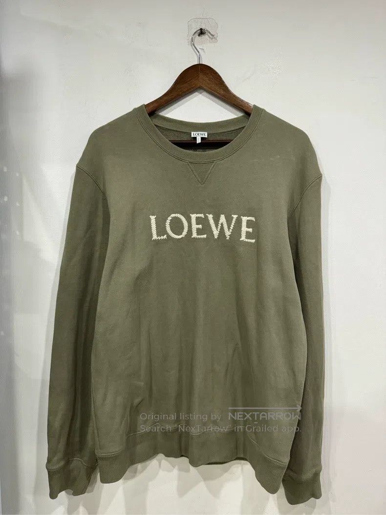 Loewe Loewe Embroidered hoodie Size XL / US 12-14 / IT 48-50 - 1 Thumbnail