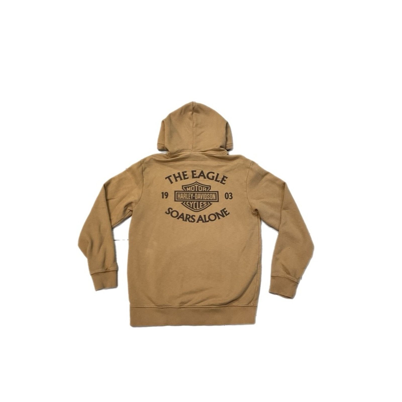 Harley Davidson Vintage Harley Davidson “Soars Alone” Brown Hoodie Size US XXL / EU 58 / 5 - 2 Thumbnail