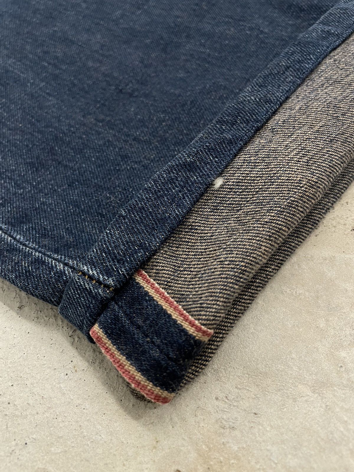 Edwin Edwin 505 Vintage Selvedge Indigo Loose Denim Pants Size US 30 / EU 46 - 7 Thumbnail