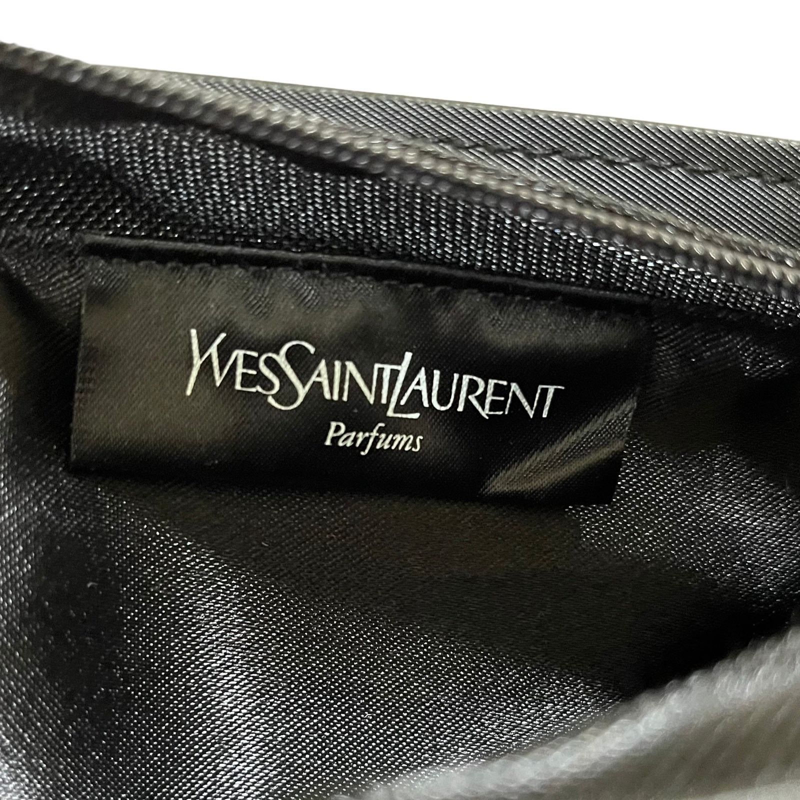 Yves Saint Laurent Yves Saint Laurent Opium Black Zip Pouch Cosmetic Bag Clutch Size ONE SIZE - 4 Thumbnail