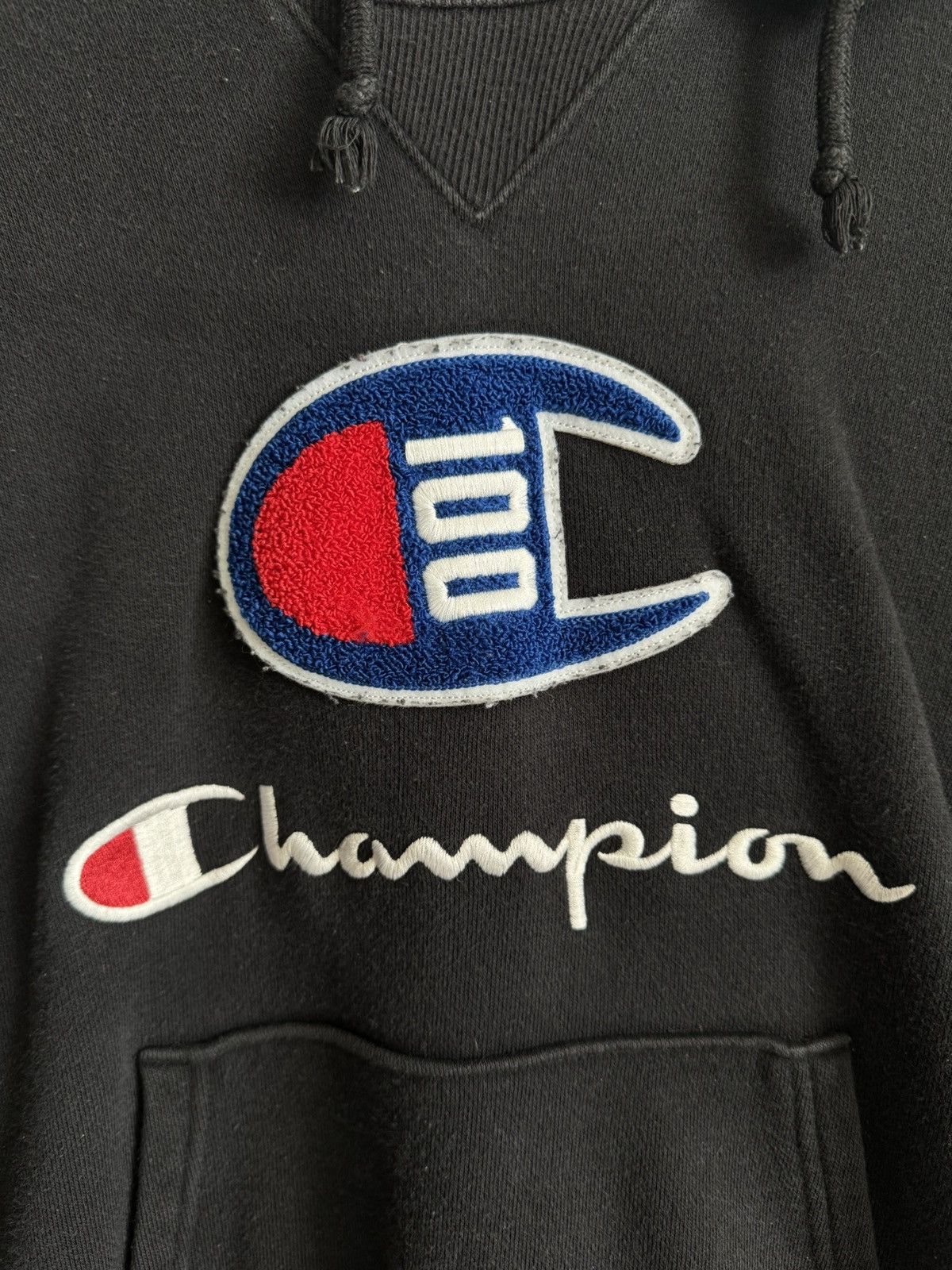 Champion Champion Patch Logo Hoodie Size US M / EU 48-50 / 2 - 2 Thumbnail