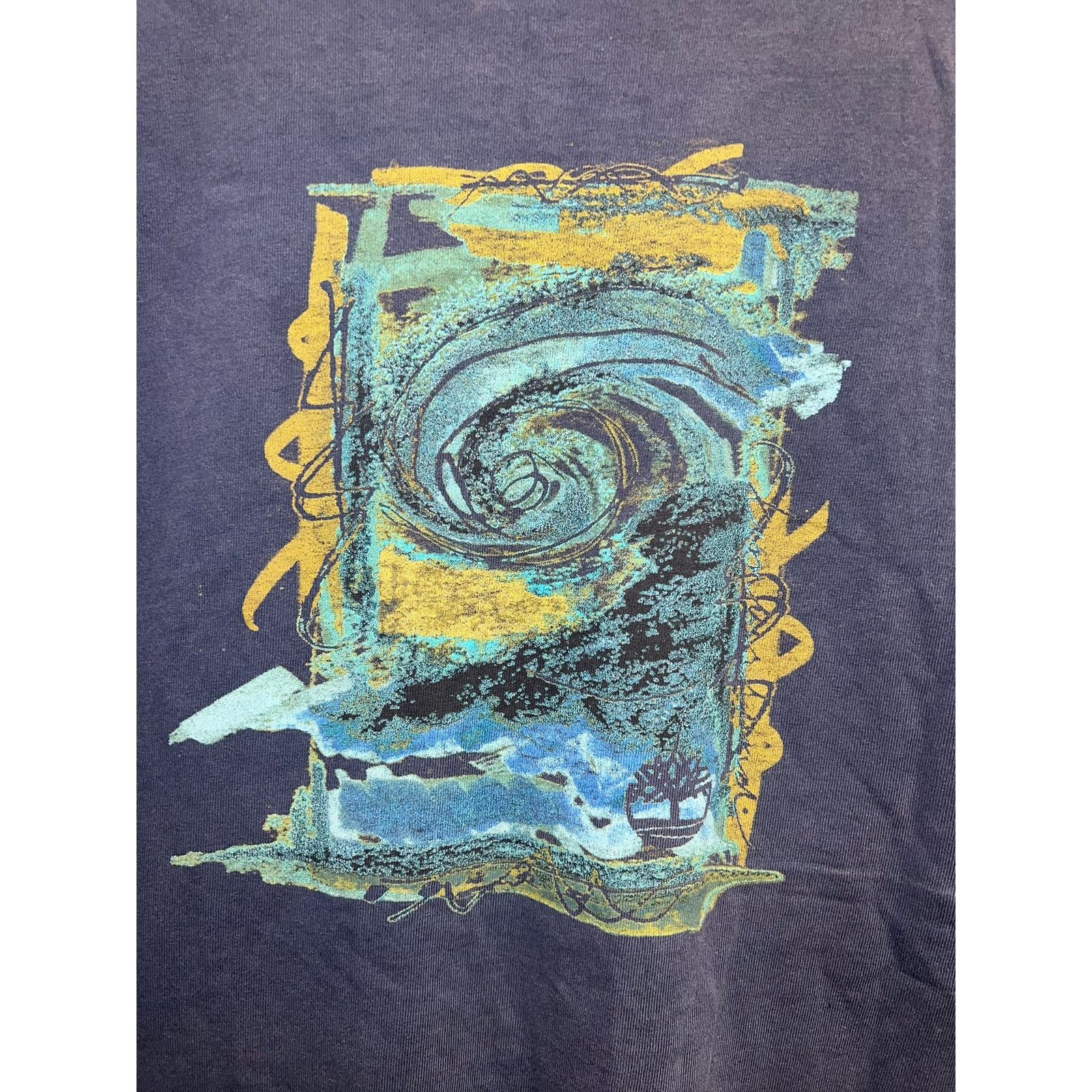 Timberland Vintage Timberland Weathergear Shirt Blue Surf Art Tee VTG X Size US XL / EU 56 / 4 - 7 Thumbnail