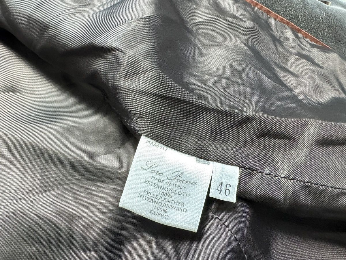 Loro Piana Loro Piana Leather Coat Jacket Luxury Very Vintage Women’s Size L / US 10 / IT 46 - 10 Thumbnail