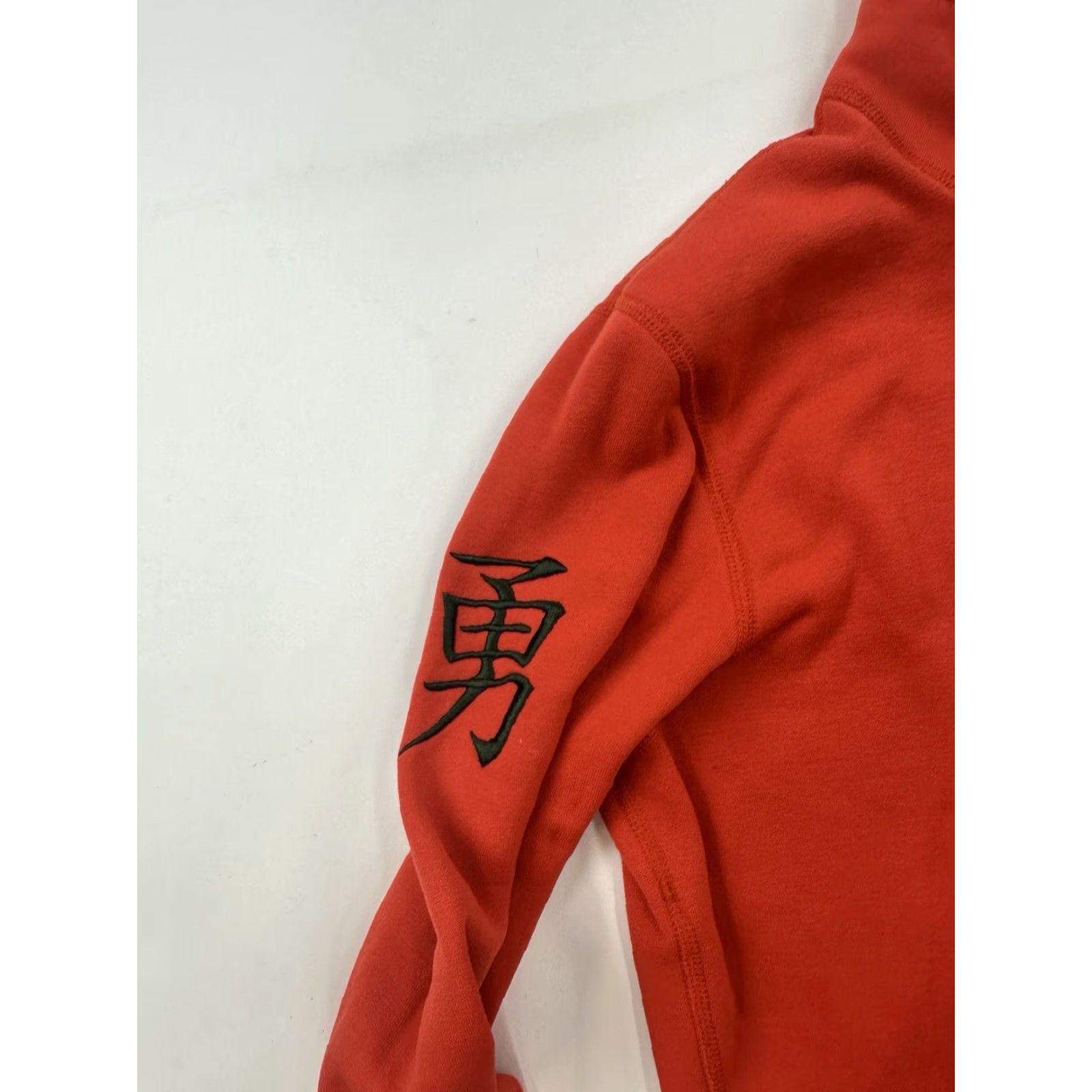 RLX Ralph Lauren RLX Ralph Lauren Jacket Womens Blazer Fleece 1/4 Zip Mock Neck Orange M Size M / US 6-8 / IT 42-44 - 4 Thumbnail