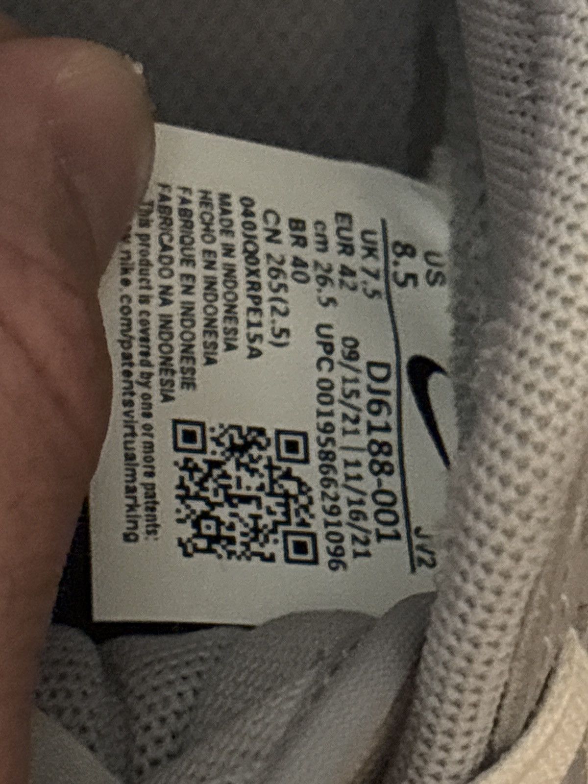 Nike Nike dunk two tone grey Size US 8.5 / EU 41-42 - 6 Thumbnail