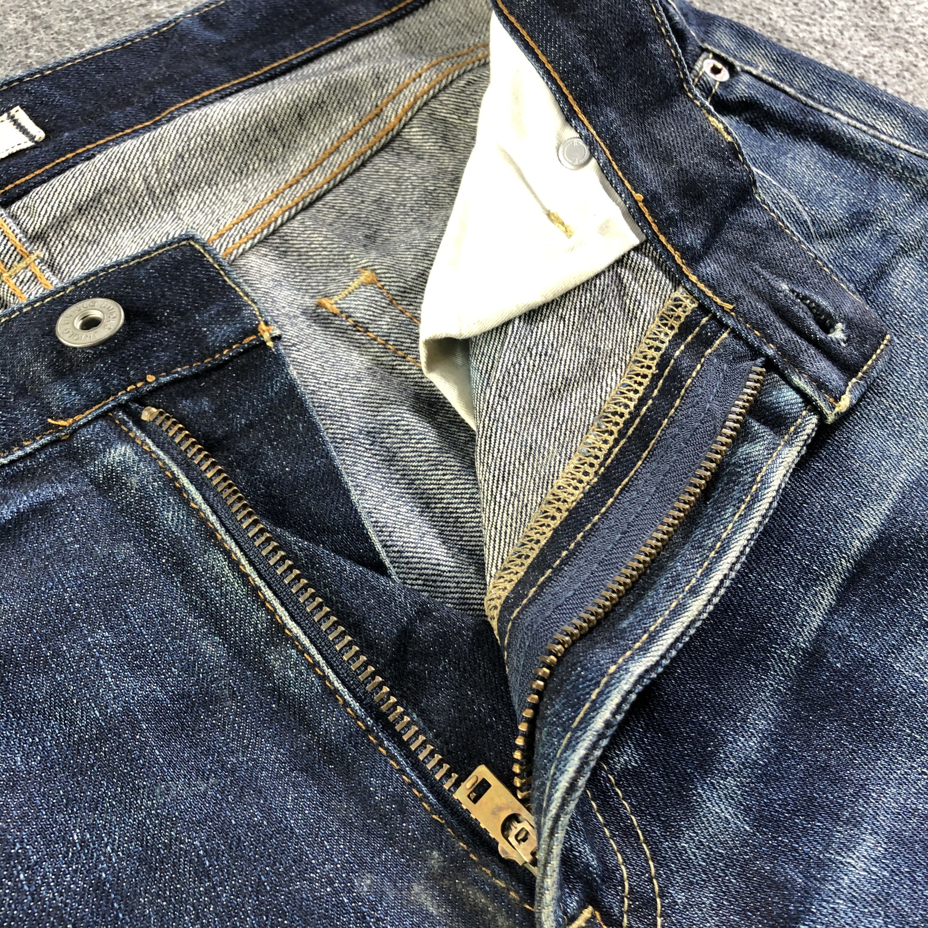 Uniqlo Blue Wash Uniqlo Jeans-J2939 Size US 35 - 8 Thumbnail