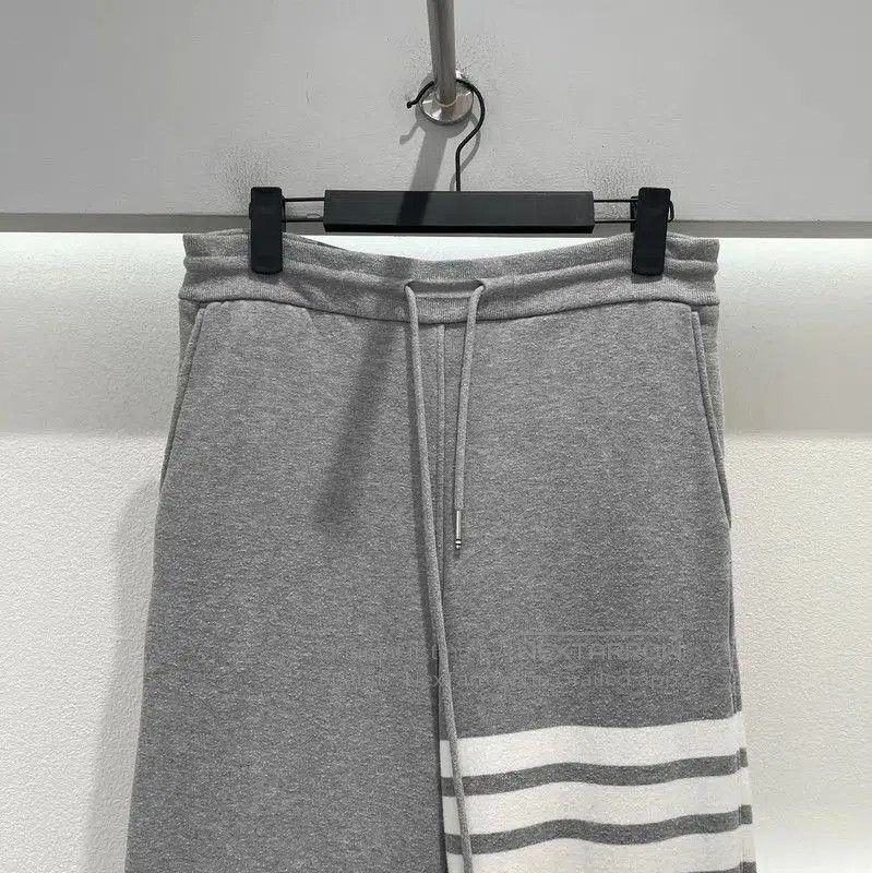 Thom Browne Thom Browne Gray Cotton Casual Pants . Size US 32 / EU 48 - 3 Thumbnail