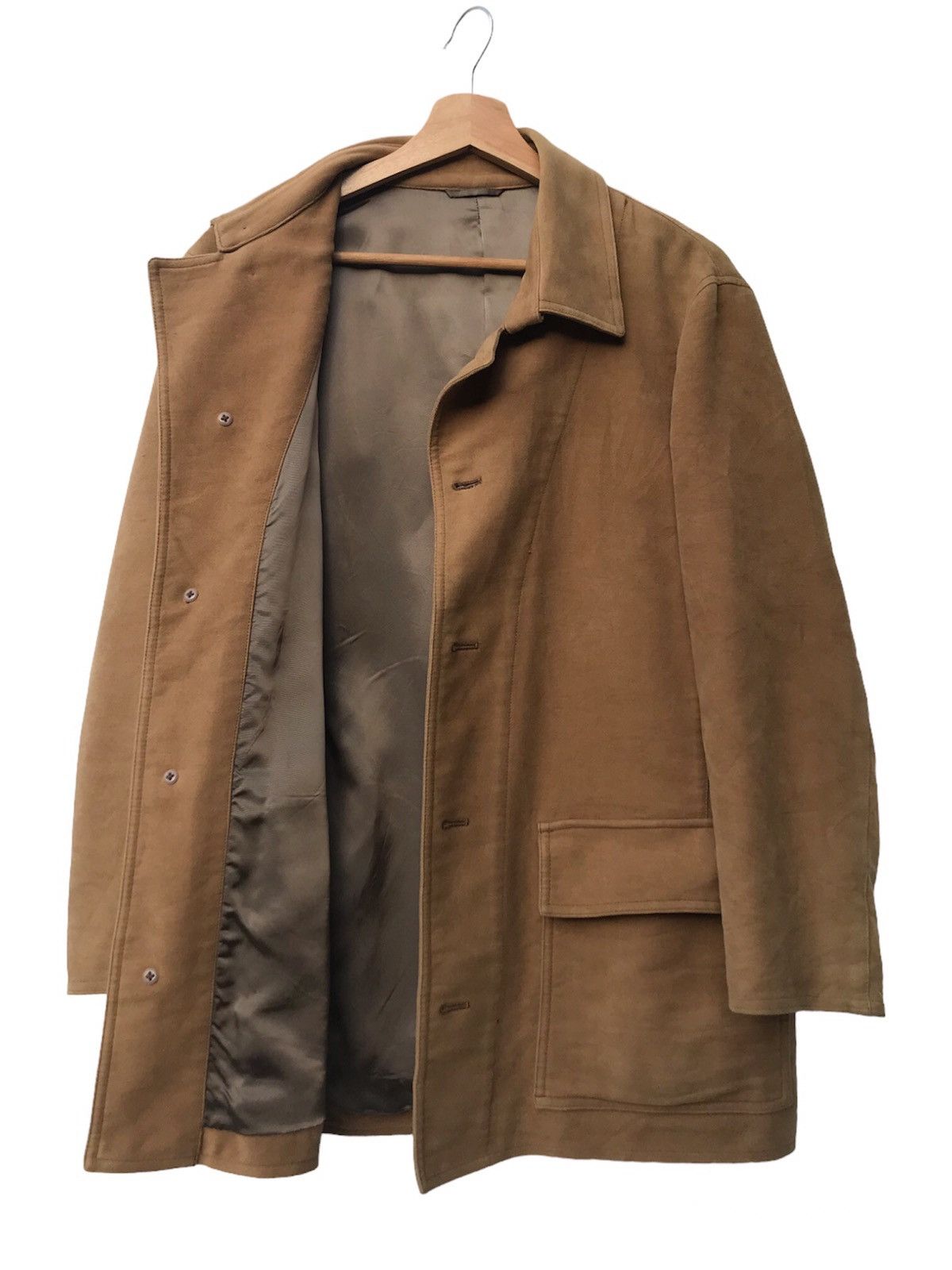 Calvin Klein × Calvin Klein 205W39NYC ‼️OFFER ME‼️ Calvin Klein Cotton Suede Jacket Size US M / EU 48-50 / 2 - 3 Thumbnail