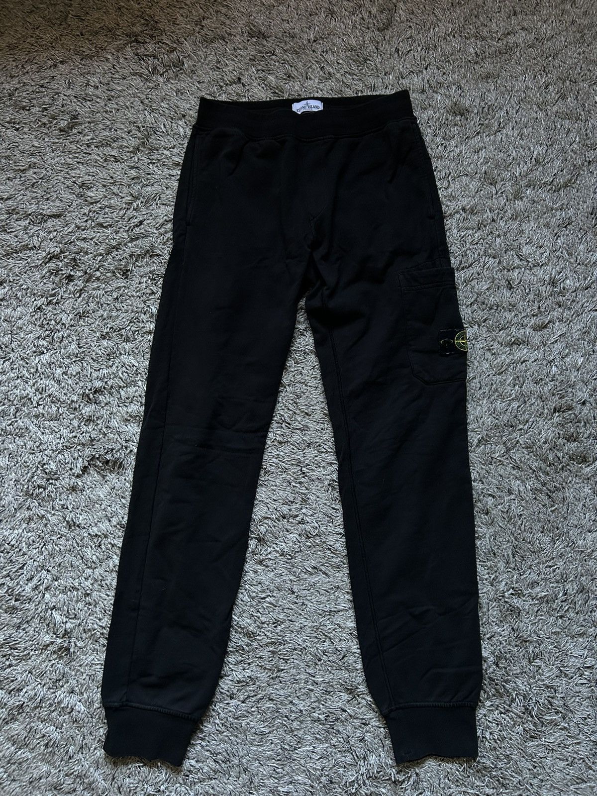 Stone Island Stone Island Junior Sweatpants Joggers black Size US 30 / EU 46 - 2 Thumbnail