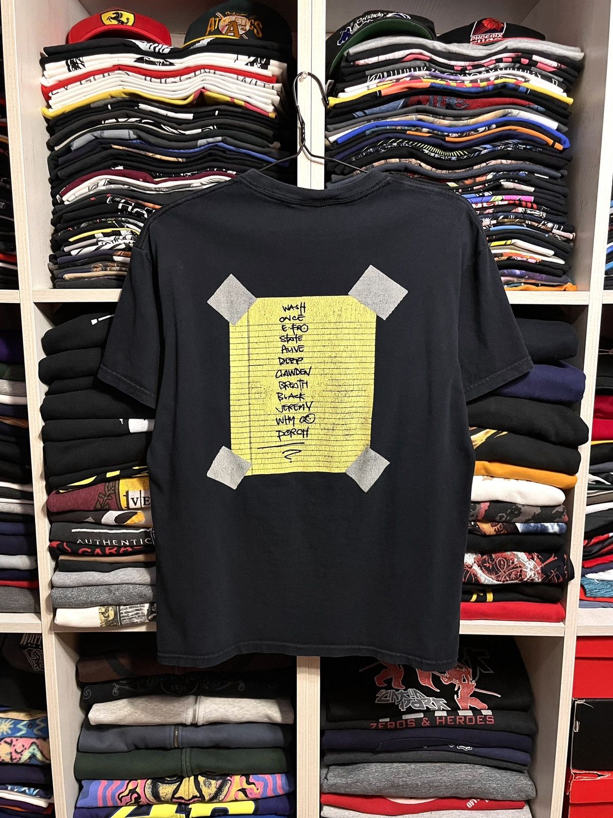 Band Tees Vintage 00s Pearl Jam Alive Stickman Rock Band T-Shirt Size US M / EU 48-50 / 2 - 3 Thumbnail