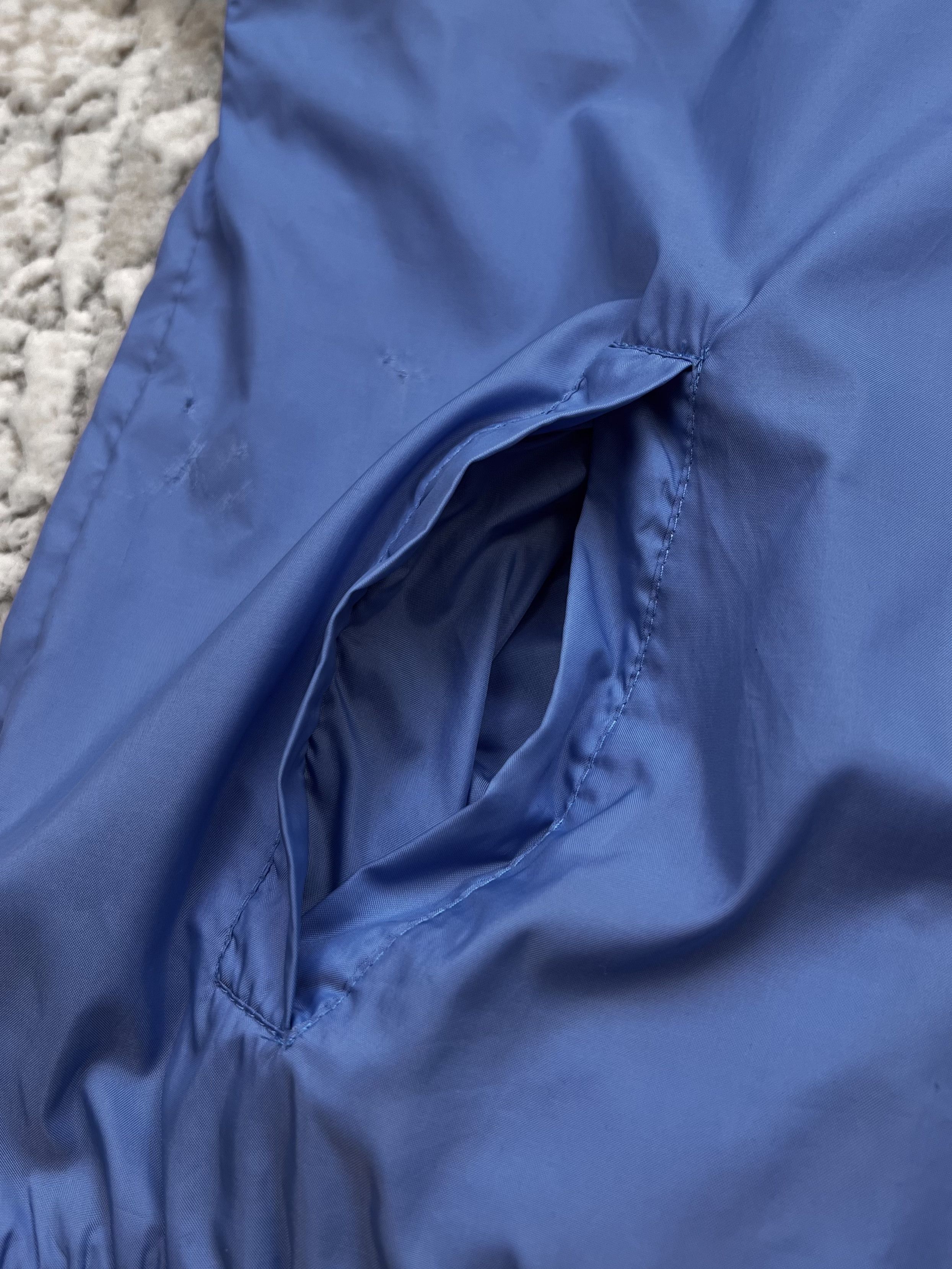 Lacoste Vintage IZOD Lacoste Blue Croco Windbreaker Jacket Zip Hood Size L / US 10 / IT 46 - 5 Thumbnail