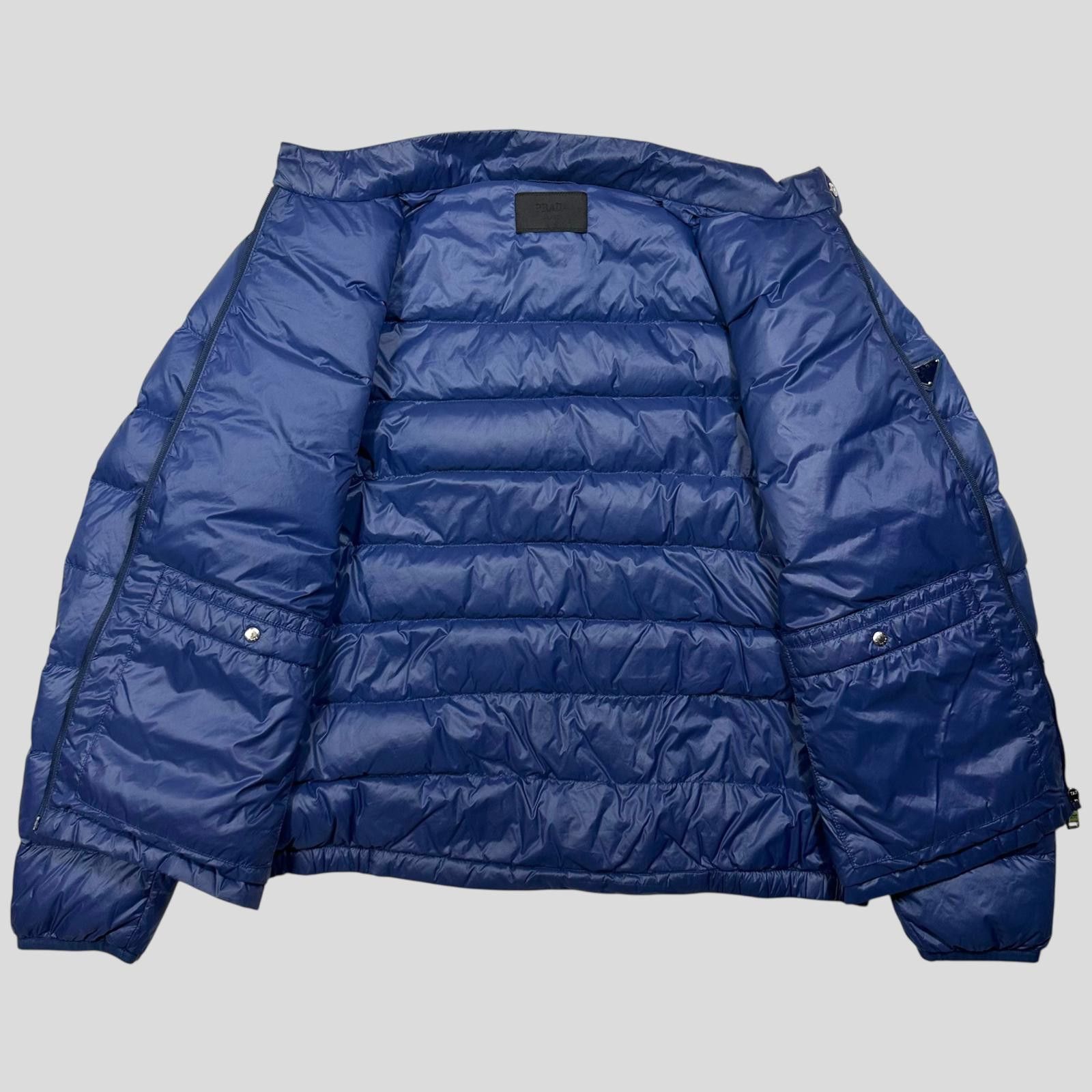Prada Prada 2017 Plaque Logo Nylon Down Puffer Jacket - IT58 L/XL Size US L / EU 52-54 / 3 - 5 Thumbnail