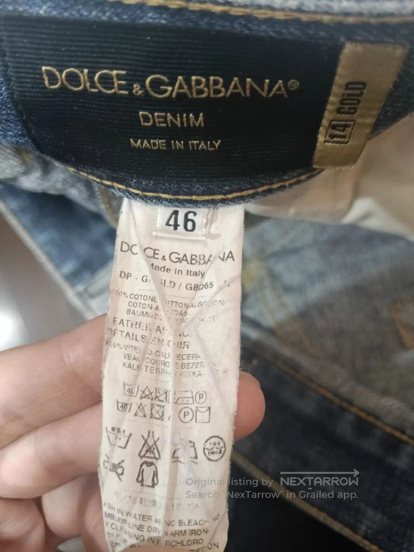 Dolce & Gabbana Dolce&Gabbana Runway Distressed Jeans. Size US 30 / EU 46 - 9 Thumbnail