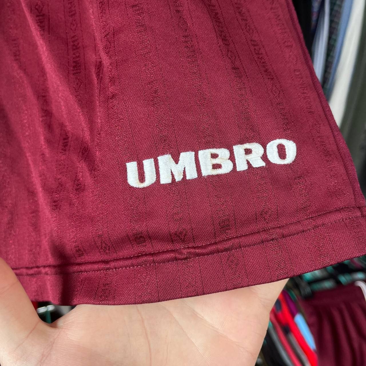 Umbro X2 Vintage Umbro Football Soccer Training Athletic Shorts Size US 36 / EU 52 - 3 Thumbnail