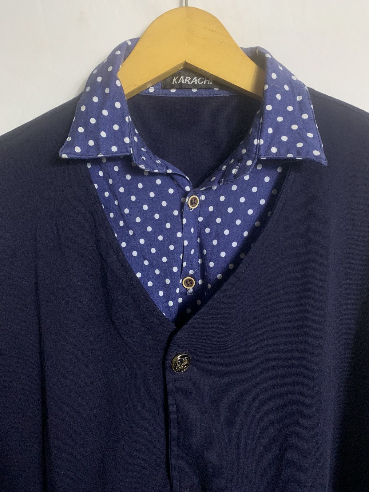Japanese Brand Japanese Karachi Doublelayer Knitwear Size US M / EU 48-50 / 2 - 2 Thumbnail