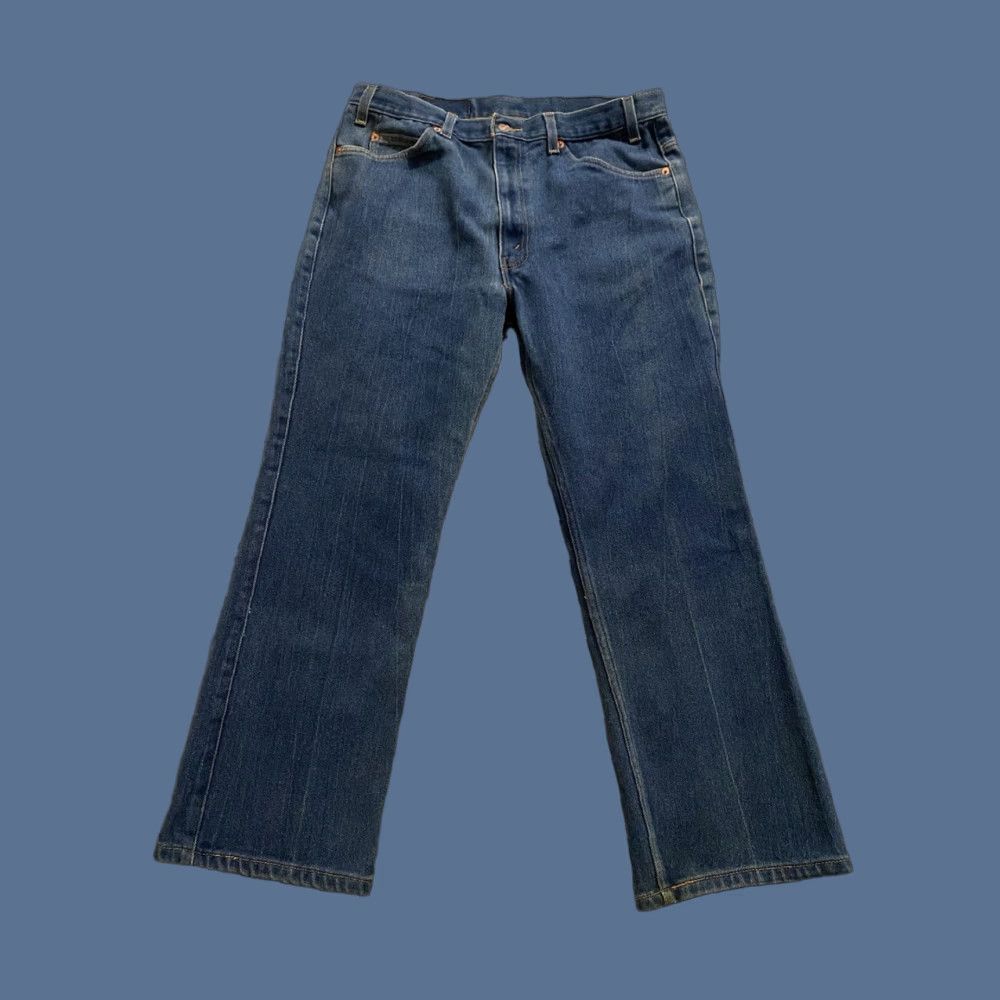 Levi's VINTAGE Levi’s Jeans 517 Boot Cut 34x29 Regular Unisex Adults Blue 90s Cowboy USA Jeans Size US 34 / EU 50 - 1 Thumbnail