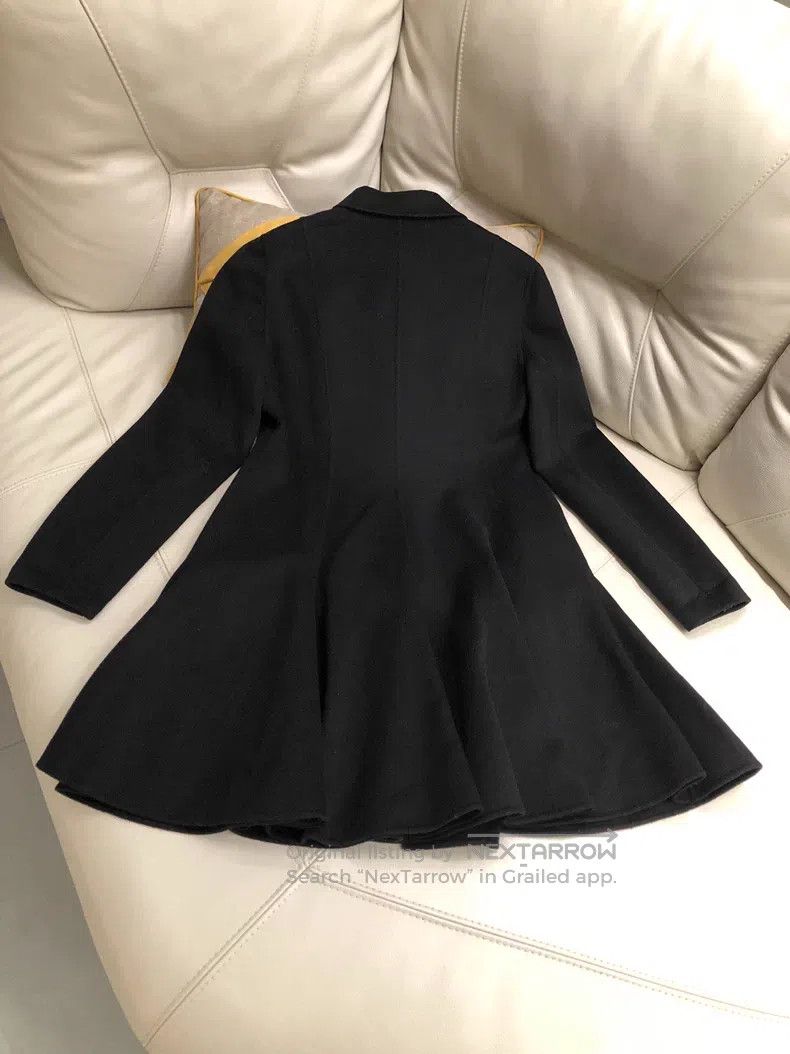 Valentino Valentino Black coat Size L / US 10 / IT 46 - 3 Thumbnail