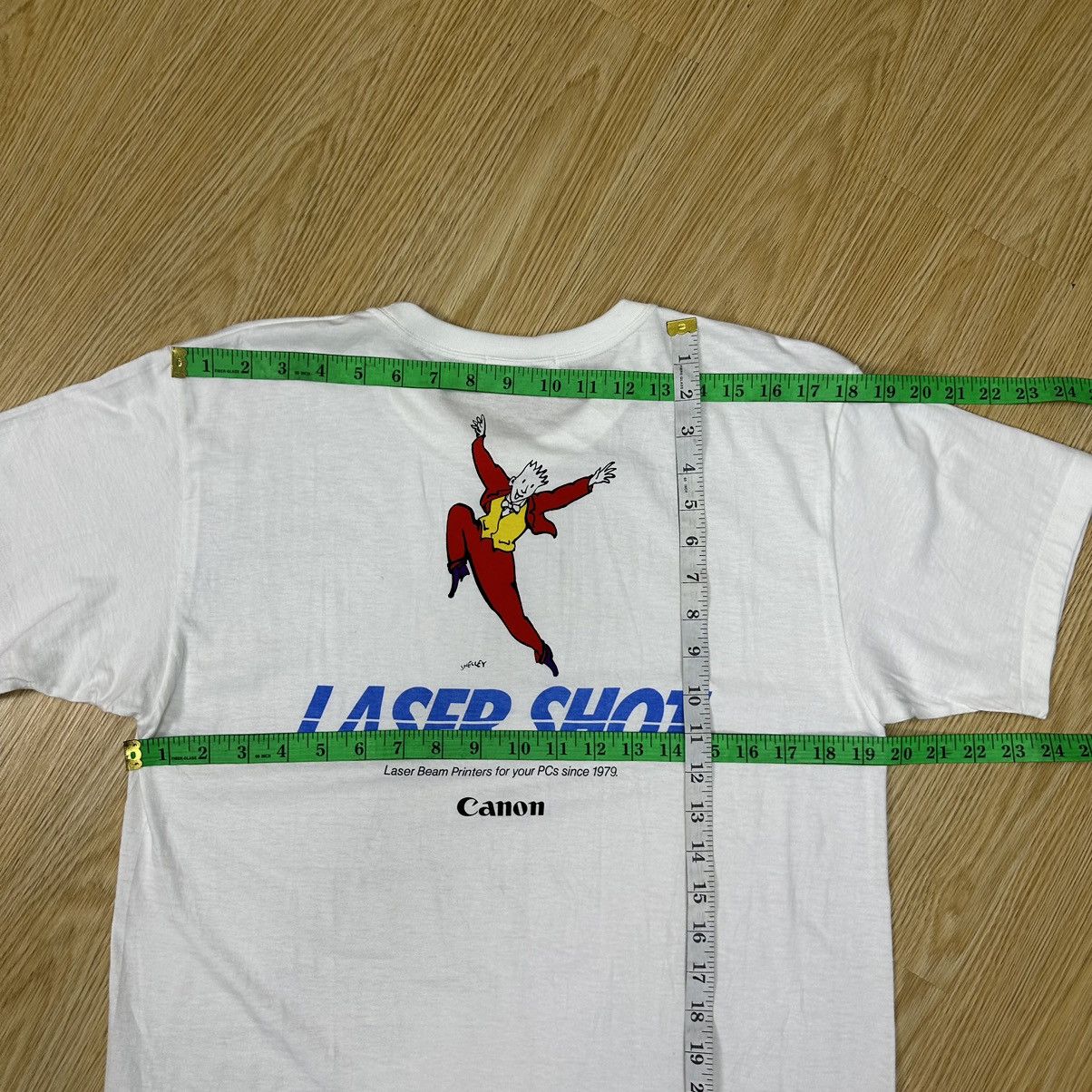Canon Vintage 80s Canon Laser Shot Tshirt A869 Size US M / EU 48-50 / 2 - 5 Thumbnail