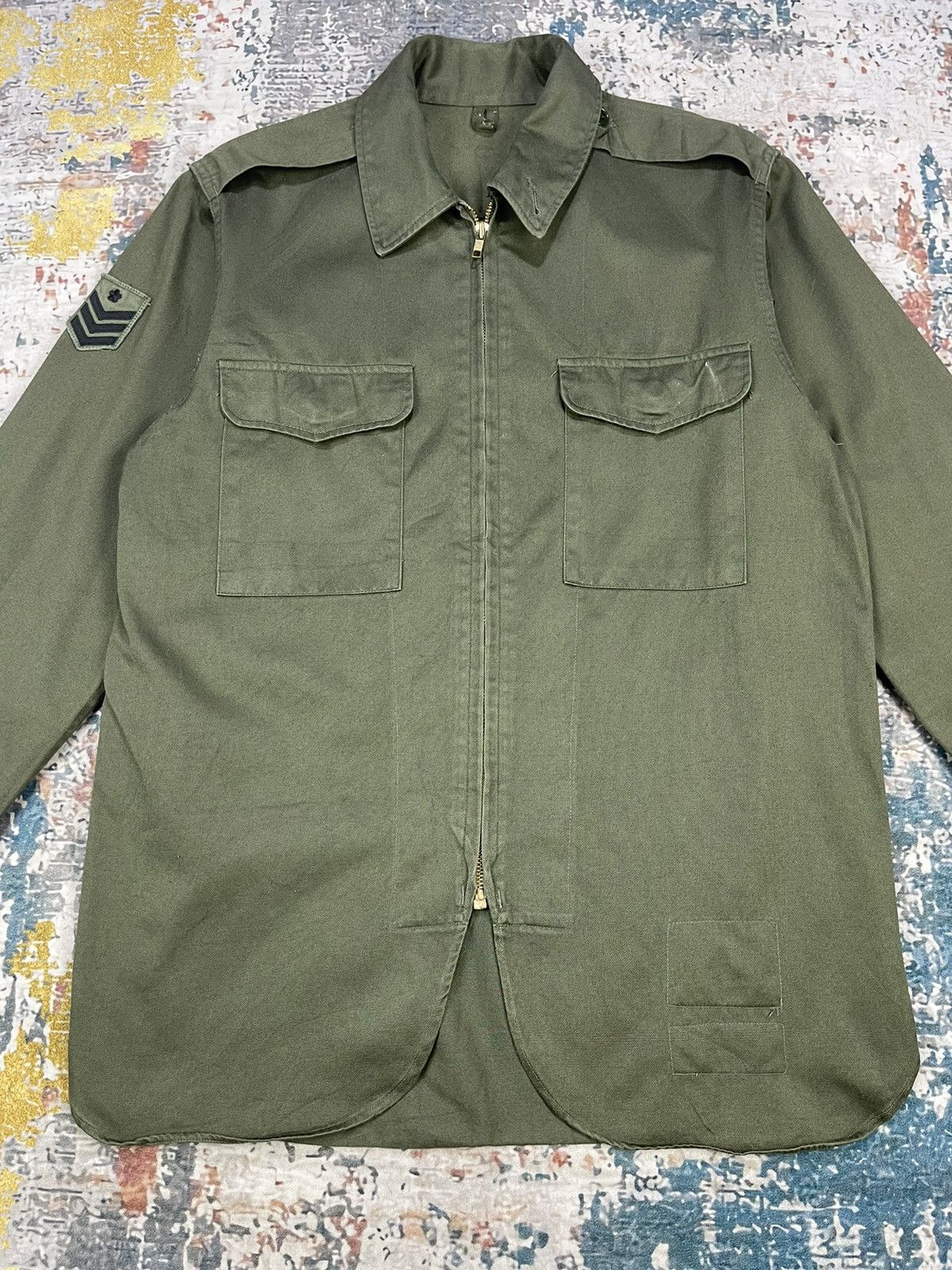 Vintage Vtg 1986 Military No.2 Top Work Clothes Army Jackets Size US S / EU 44-46 / 1 - 2 Thumbnail