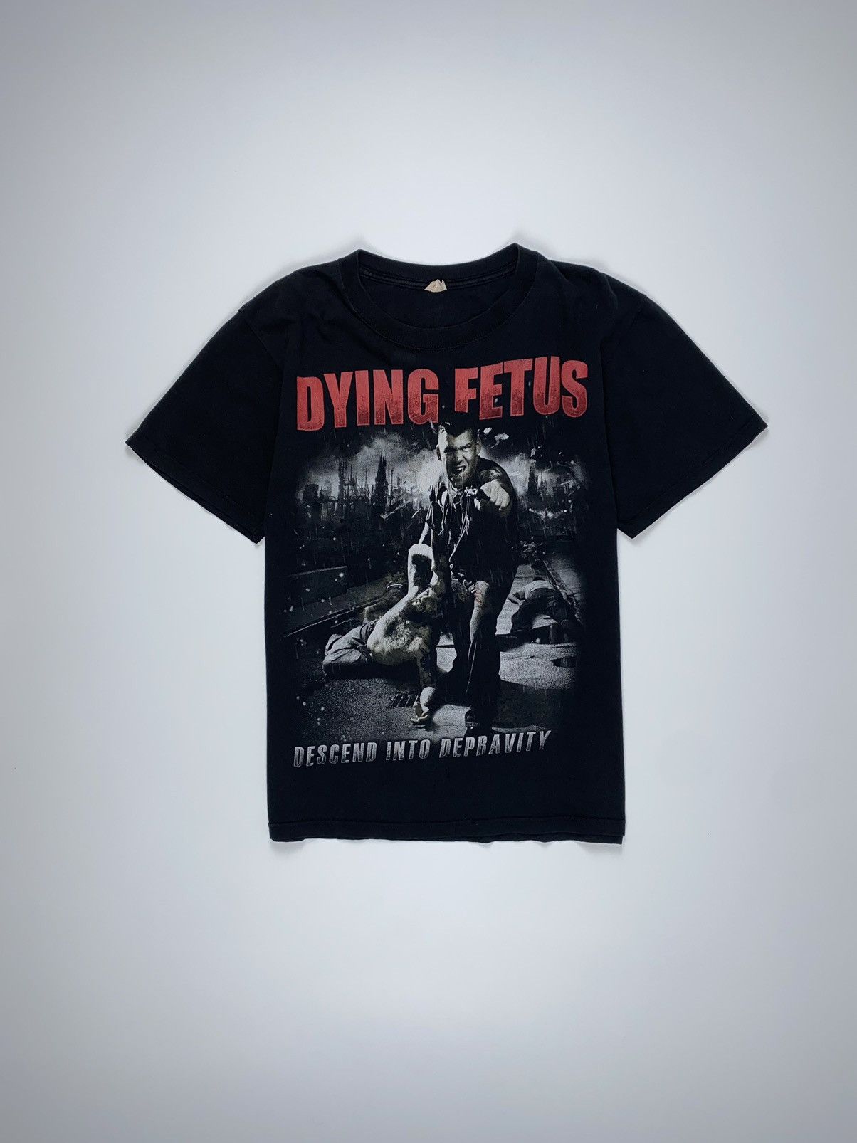 🚨 Dying Fetus Death Metal Horror Graphic tee t- shirt mans