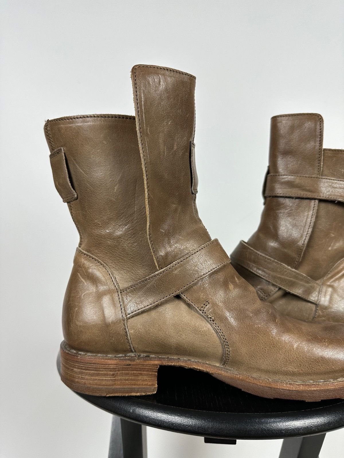 Fiorentini + Baker Fiorentini + Baker Eternity 2 Buckle Moto Ankle Boots Size US 7 / IT 37 - 16 Thumbnail