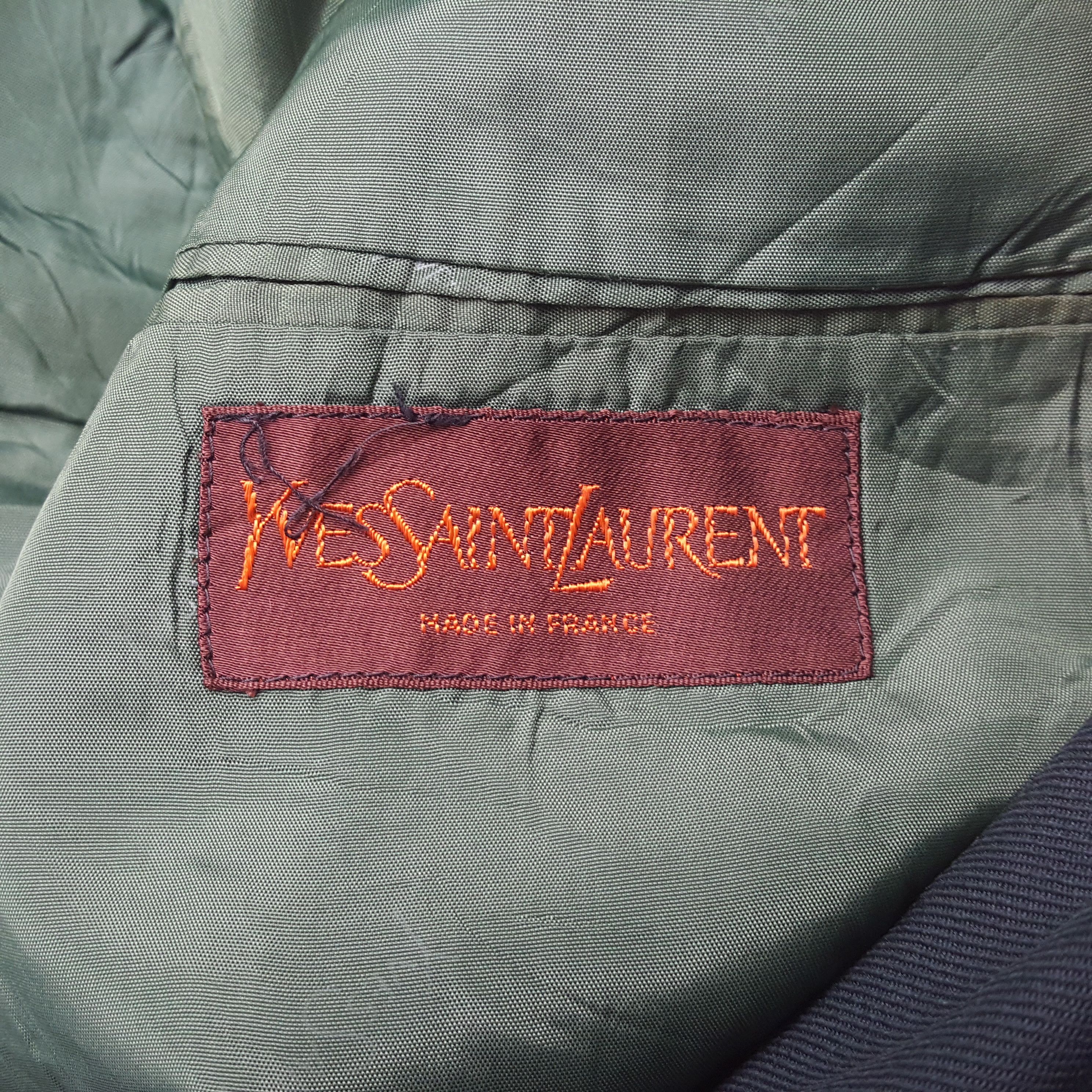 Yves Saint Laurent Yves Saint Laurent Fashion Brand Blazer RR8 Size US M / EU 48-50 / 2 - 4 Thumbnail