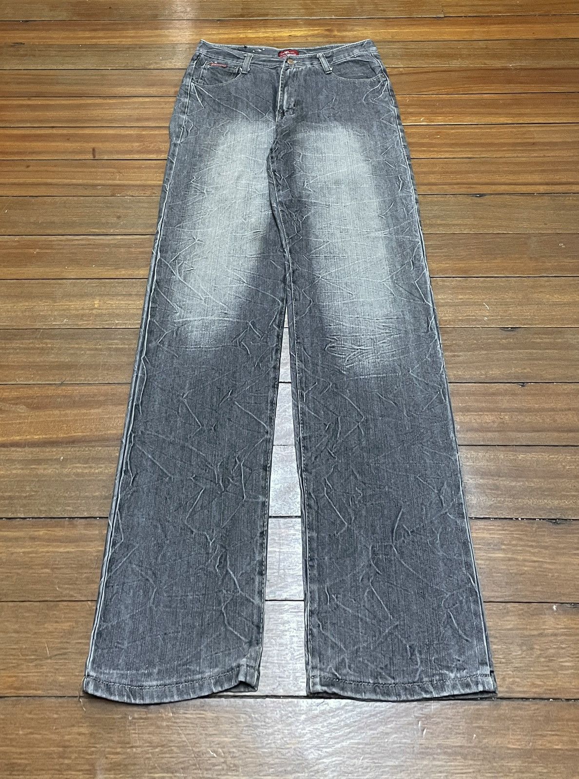 14th Addiction × Japanese Brand × Le Grande Bleu (L.G.B.) Rare Design Vintage Japanese Brand Dermson Jeans 2000s Size US 33 - 1 Thumbnail