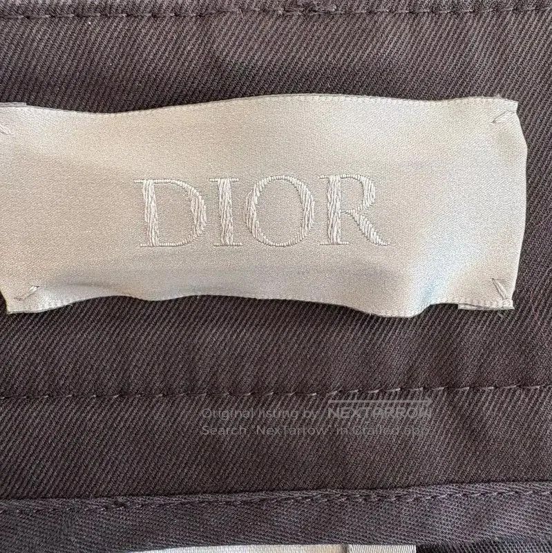 Dior Dior Casual Black Cotton Pants for Men . Size US 42 / EU 58 - 3 Thumbnail