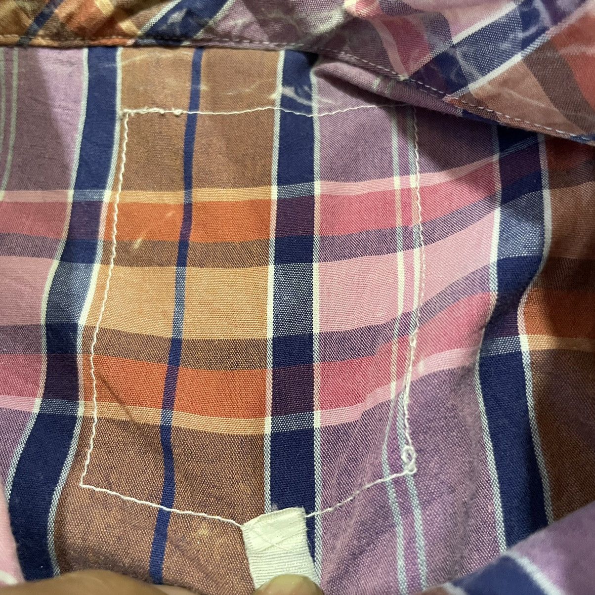 Japanese Brand Multicolor Patchwork Flannel Snap American Gambler Masters Size US XXL / EU 58 / 5 - 7 Thumbnail